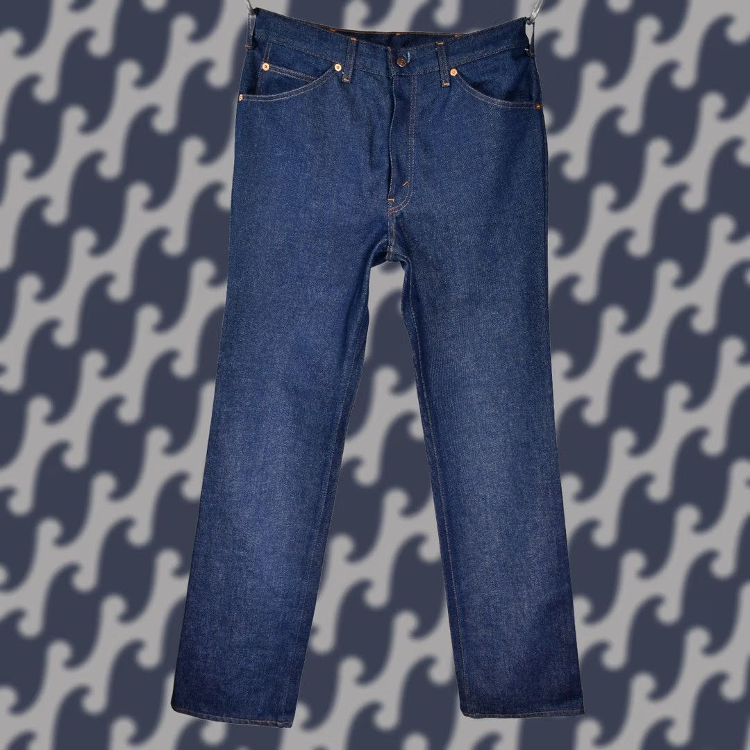 Levi's VINTAGE Levi's Slim Jeans 630-0217 Women's W34 L36 Blue Slim Straight 100% Cotton 34x36 Jeans Women Size 24" / US 00 / IT 34 - 1 Thumbnail
