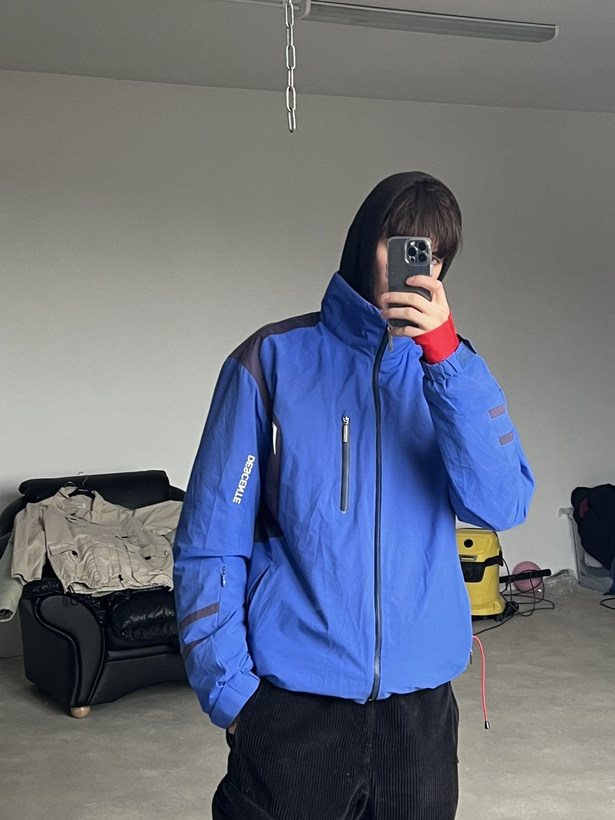 Descente Descente blue light jacket ski wind breaker Size US XXL / EU 58 / 5 - 4 Thumbnail