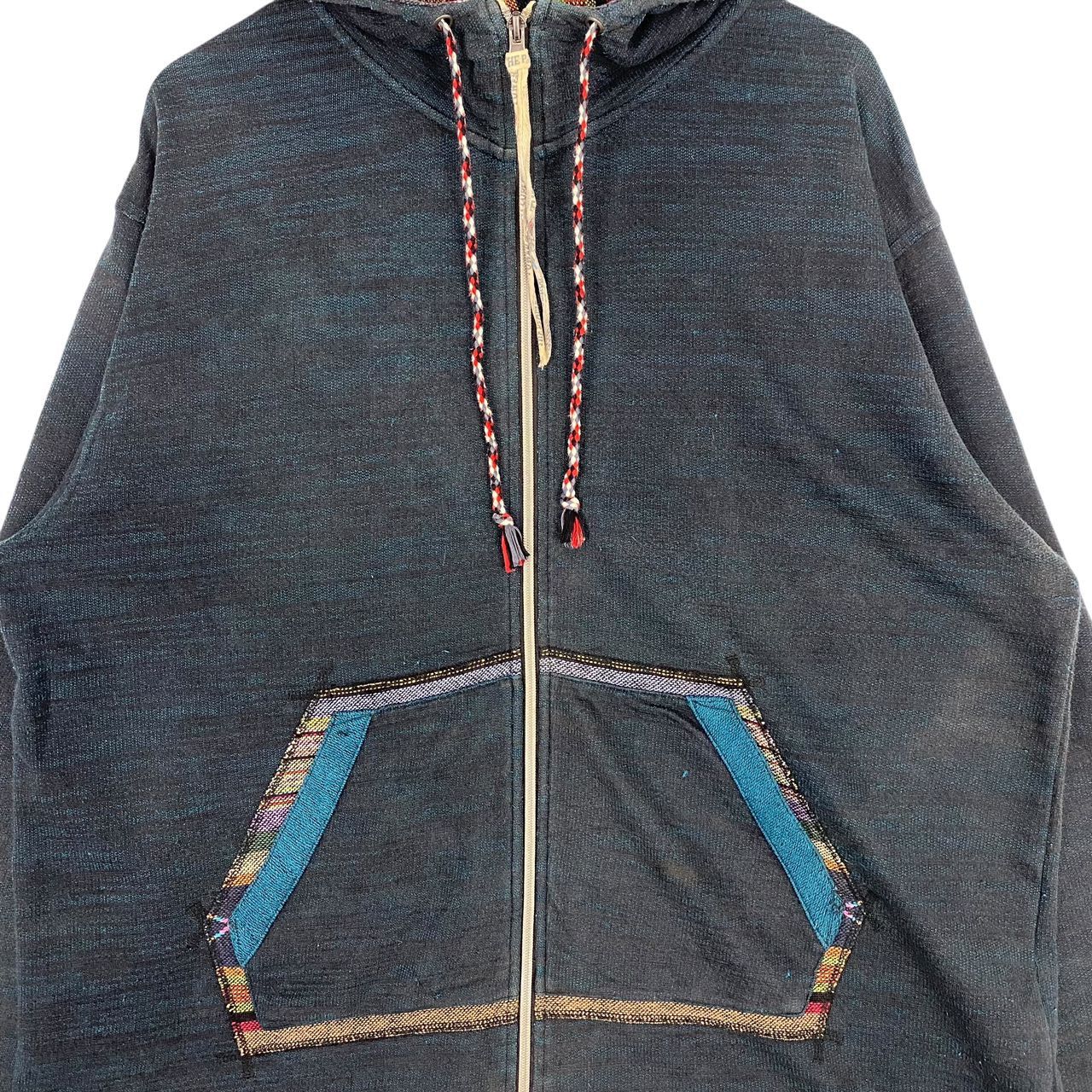 Vintage Vintage Power to the People Culture Mix Full Zip Hoodie Size US XXL / EU 58 / 5 - 6 Thumbnail