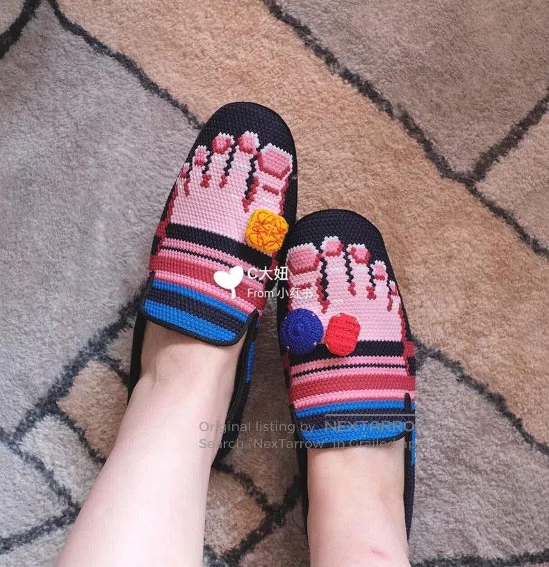 Loewe Loewe Embroidered Toe Women's Loafers. Size US 8 / IT 38 - 2 Thumbnail