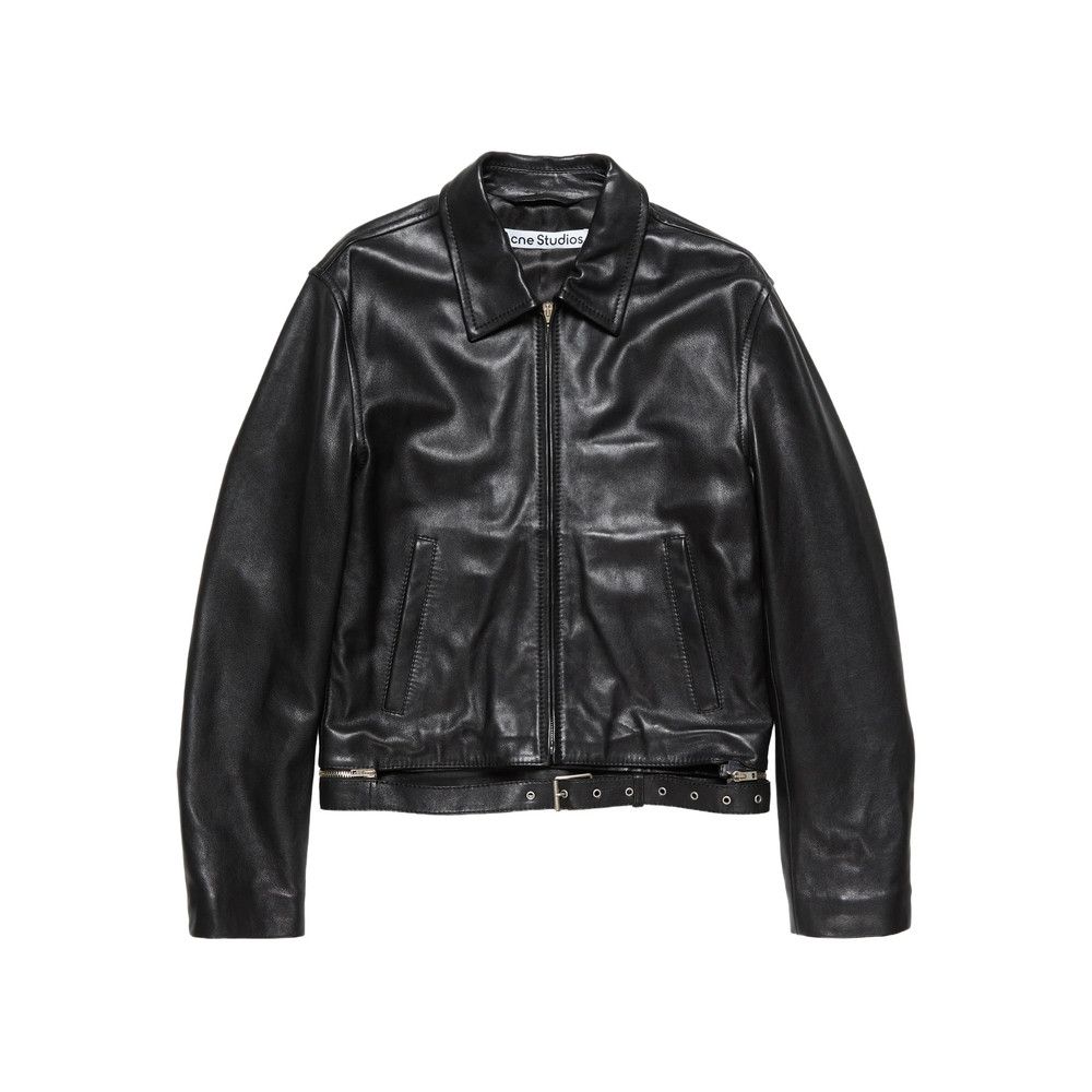 Acne Studios Acne Studios BLACK Jackets - Leather Jackets Size US L / EU 52-54 / 3 - 1 Thumbnail
