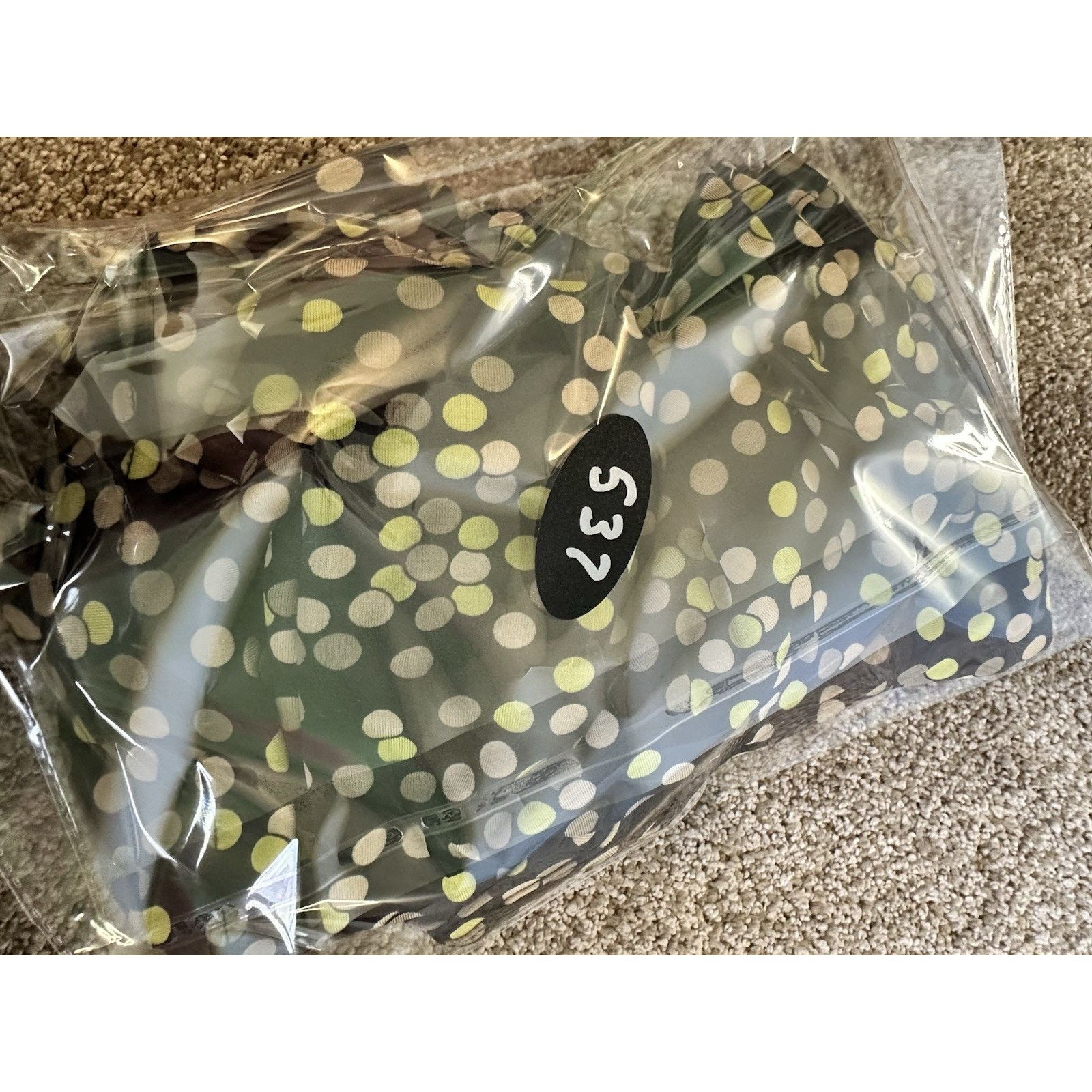 Talbots Talbots Black Brown Green Polka Dot Skirt Top Set M / L Size M / US 6-8 / IT 42-44 - 11 Thumbnail