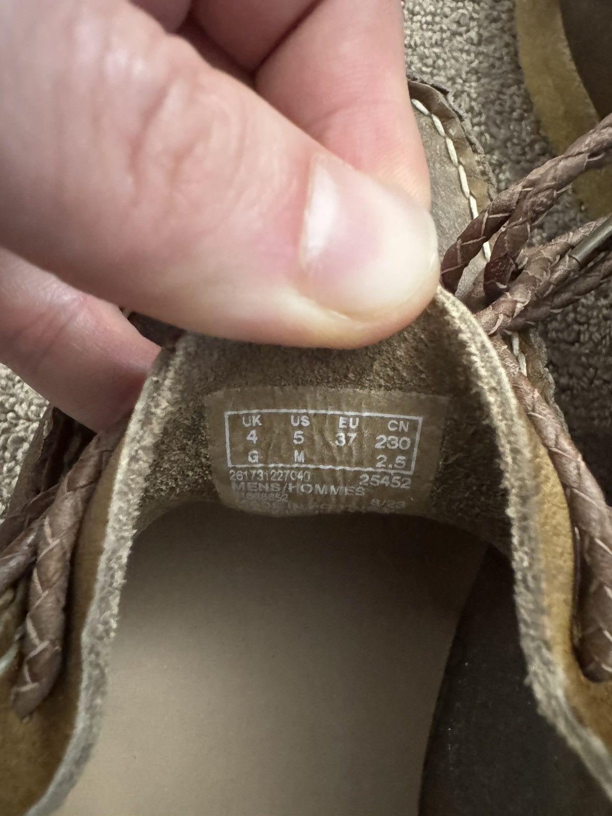 Aime Leon Dore × Clarks Leather Wallabees Size US 5 / EU 37 - 6 Thumbnail