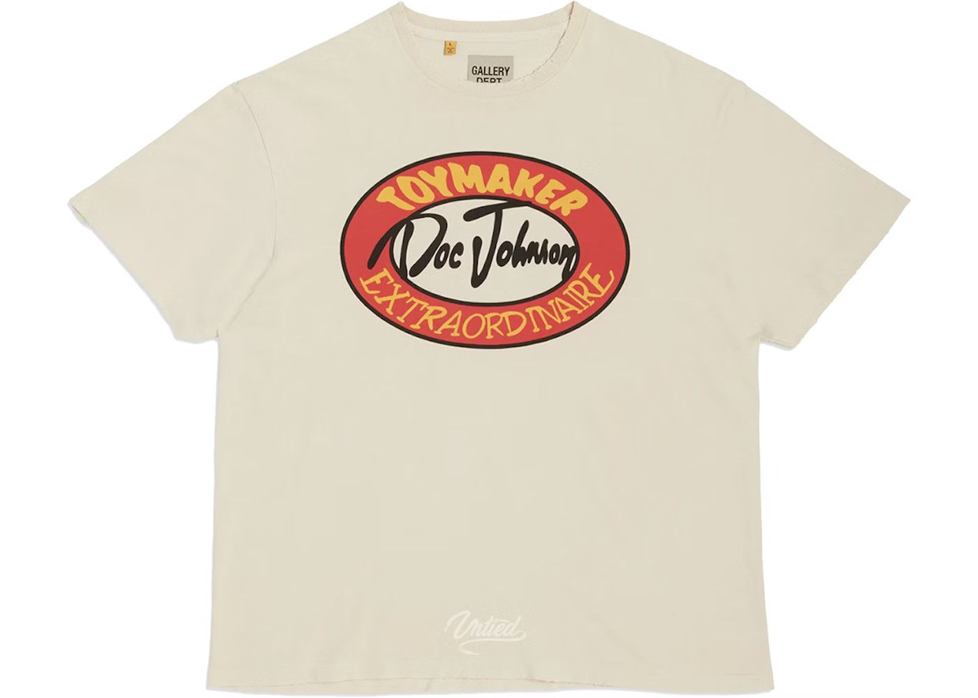 Gallery Dept. Gallery Dept Cream Toymaker Tee Size US XXL / EU 58 / 5 - 1 Preview