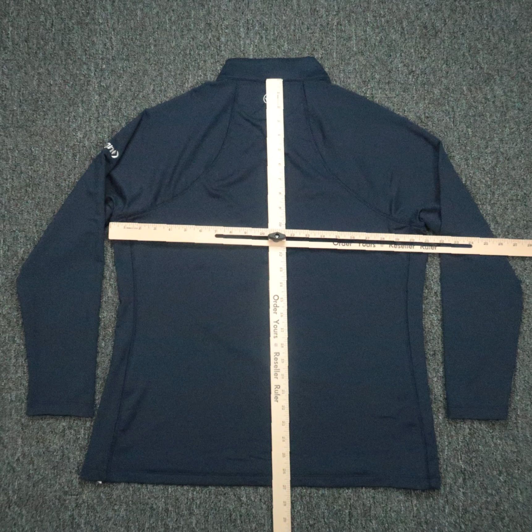 Peter Millar Peter Millar Pullover Womens Extra Large Blue Raglan Sleeve Perth Layer 1/4 Zip Size XL / US 12-14 / IT 48-50 - 6 Thumbnail