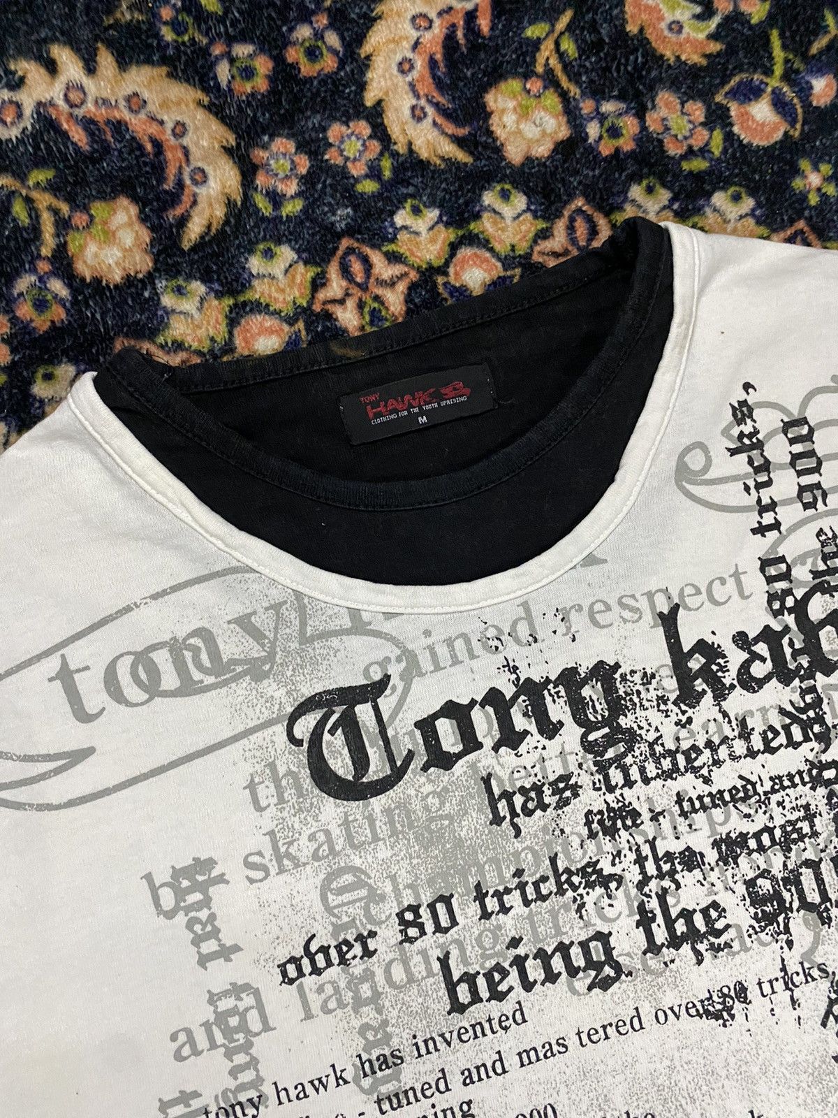 If Six Was Nine × Japanese Brand × Le Grande Bleu (L.G.B.) Y2K tony hawk skate poem longsleeve Size US M / EU 48-50 / 2 - 3 Thumbnail