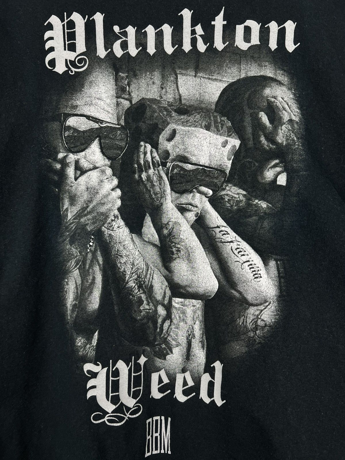 Rap Tees Plankton Weed BBM T shirt rap band Size US L / EU 52-54 / 3 - 2 Thumbnail
