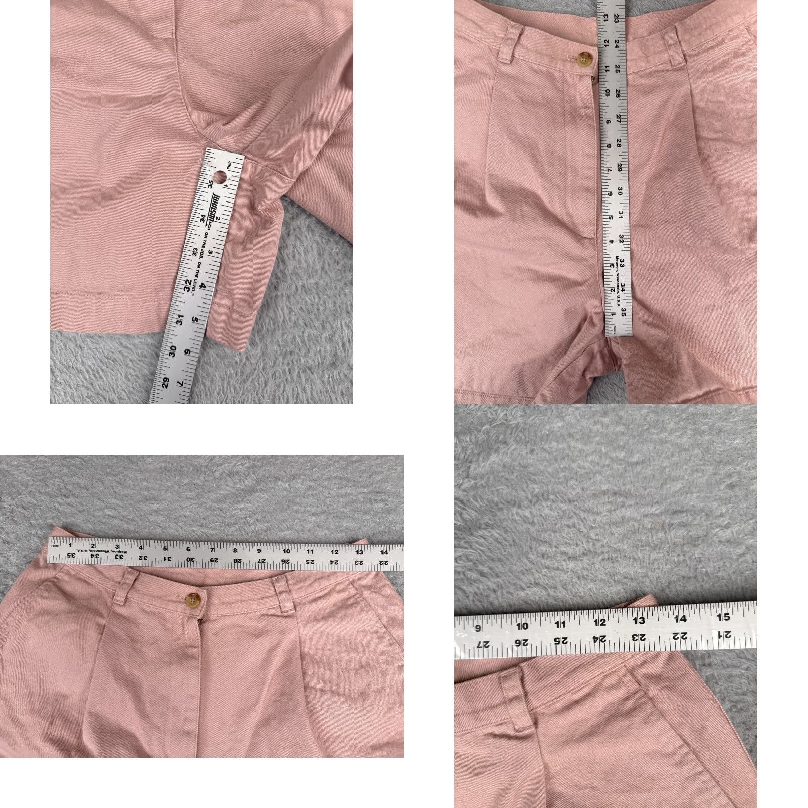 Ralph Lauren Vintage Lauren Ralph Lauren Pink Cotton Twill Women’s Shorts Size 8 Mid Rise 5-Pocket Chino Casual Outdoor Size 30" / US 8 / IT 44 - 8 Thumbnail