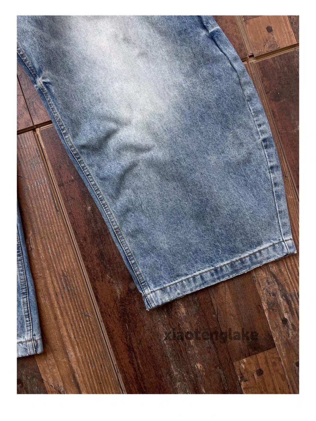 Jean zx vintage washed faded cleanfit yuppie distressed jeans Size US 28 / EU 44 - 2 Thumbnail