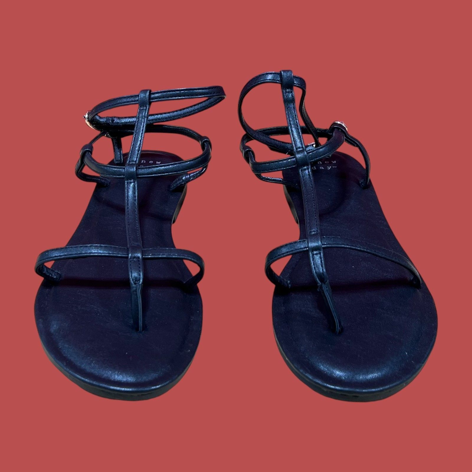 Other A New Day - Women's Gillian Gladiator Sandals - Black - 8 1/ Size US 8.5 / IT 38.5 - 4 Thumbnail