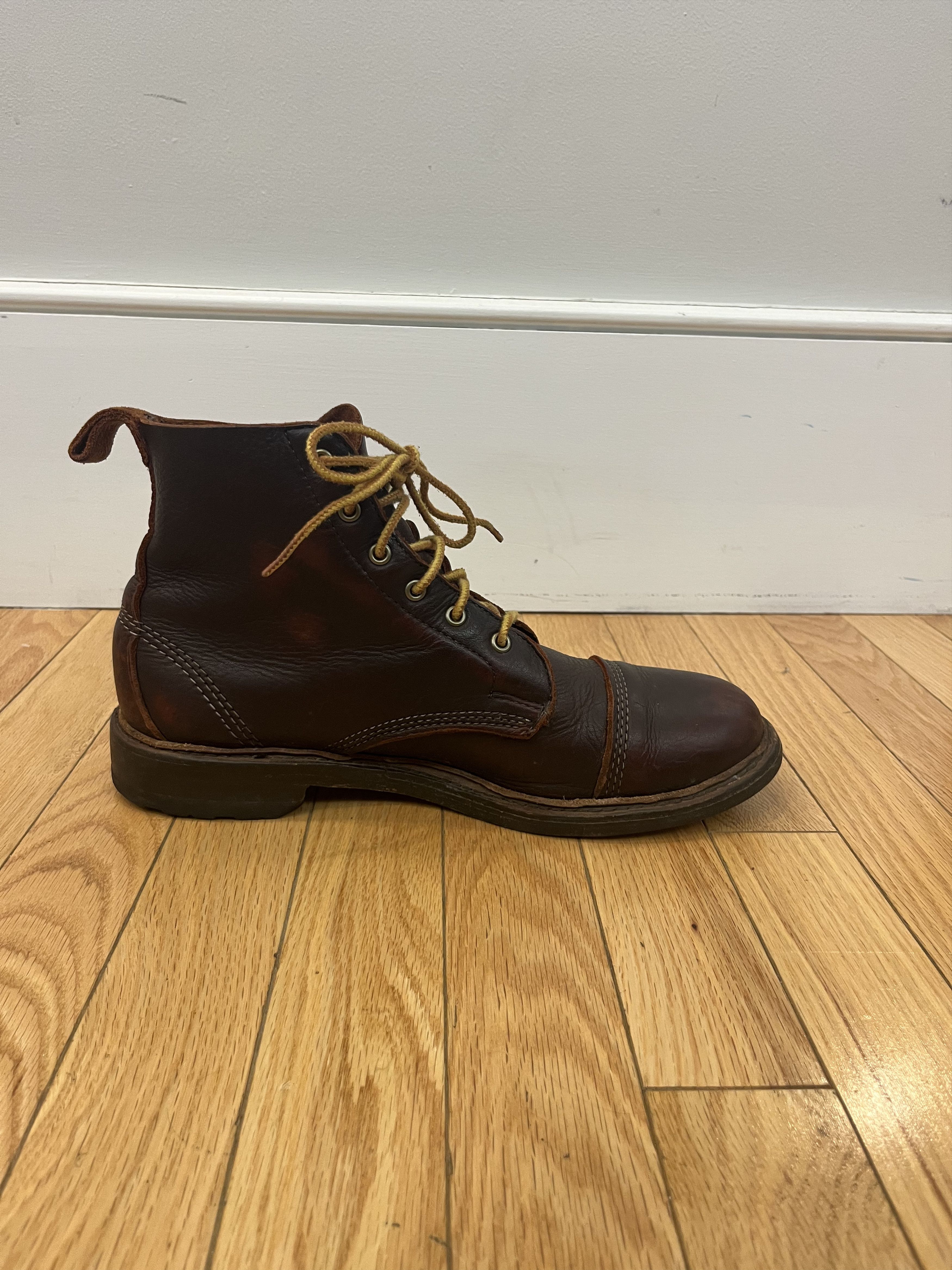 Allen Edmonds Normandy Cap-Toe Boots Size US 8.5 / EU 41-42 - 4 Thumbnail