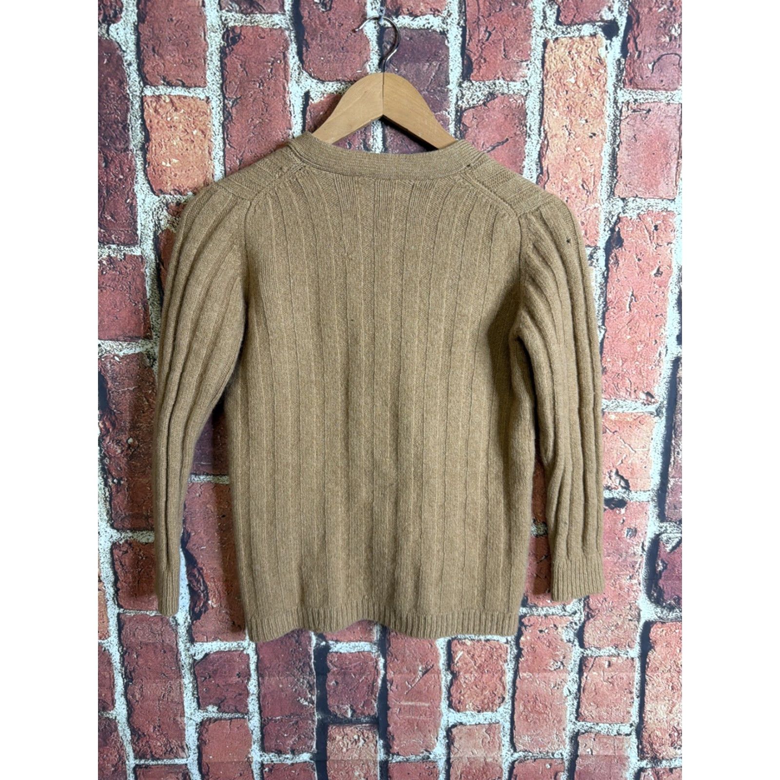 Vintage VINTAGE Munrospun 100% Wool Scotland Cardigan Sweater Womens Small Size S / US 4 / IT 40 - 4 Thumbnail