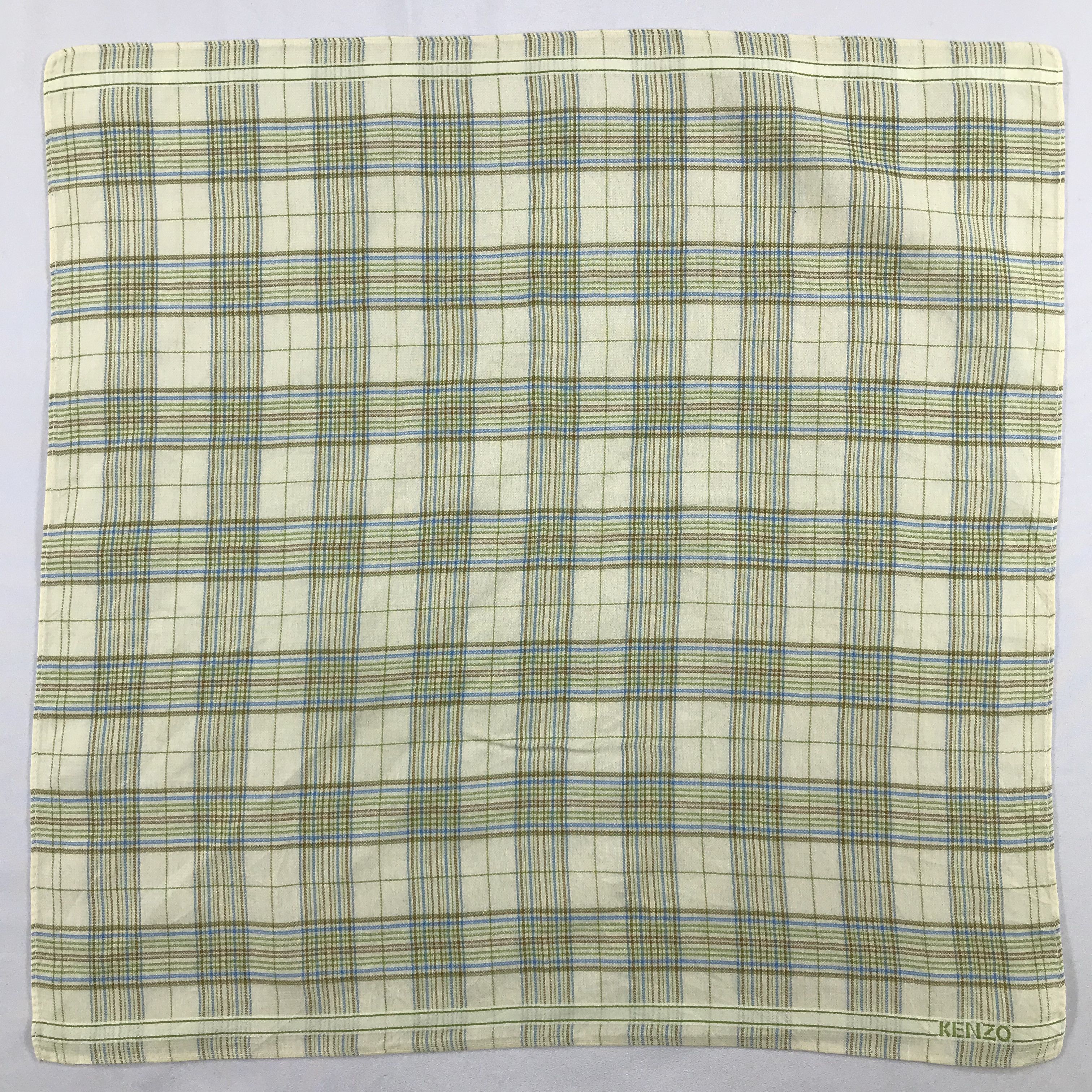 Kenzo × Vintage Kenzo Bandana / Handkerchief / Neckerchief - S2157 Size ONE SIZE - 1 Thumbnail