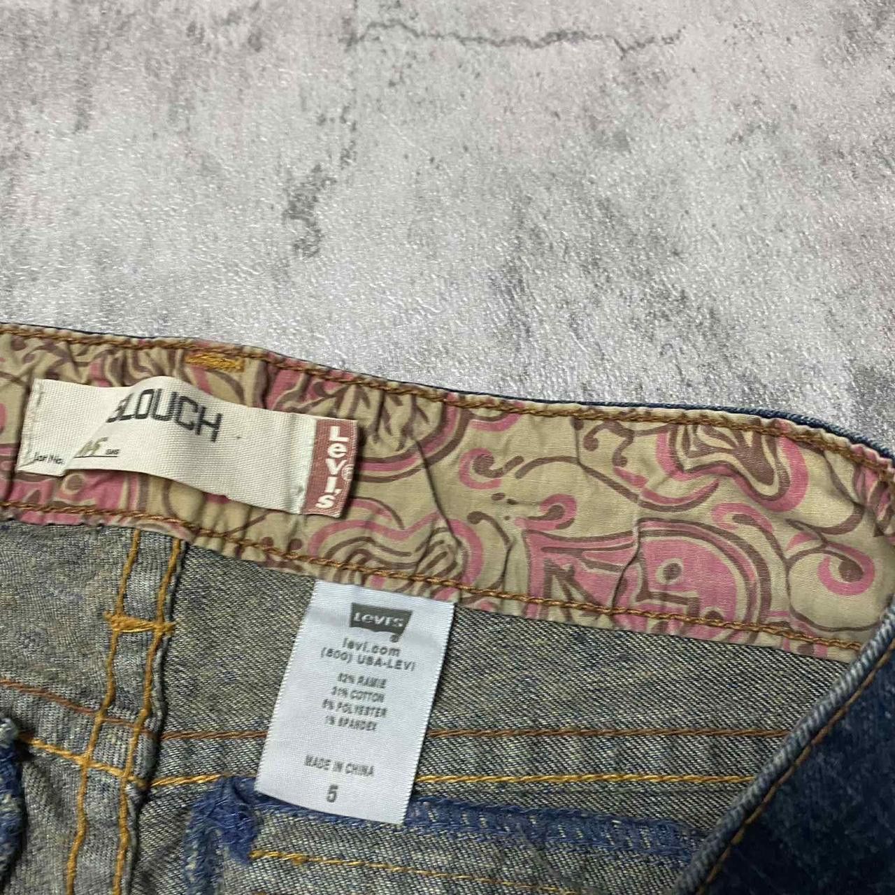 Levi's Levi's navy denim shorts with paisley lining #denimshorts Size US 32 / EU 48 - 4 Thumbnail