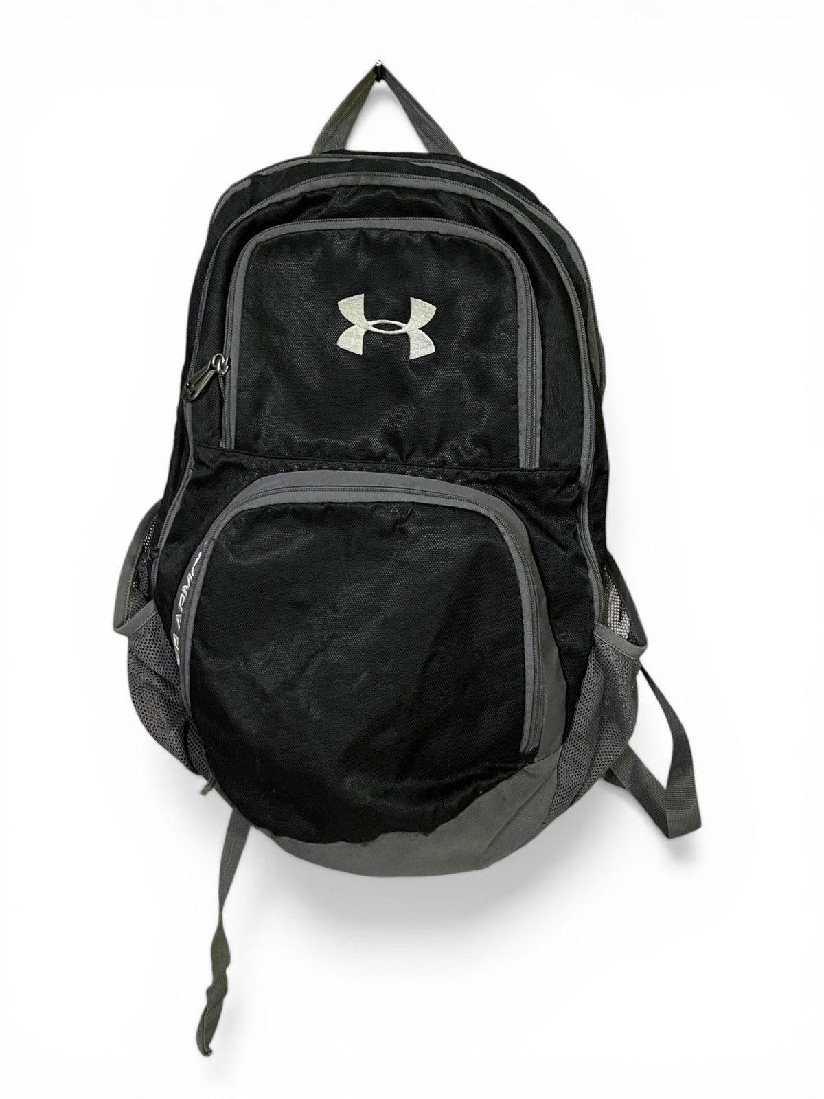 Under Armour Under Armour Hustle Storm Black Backpack Hiking Travel Bag Size ONE SIZE - 1 Thumbnail