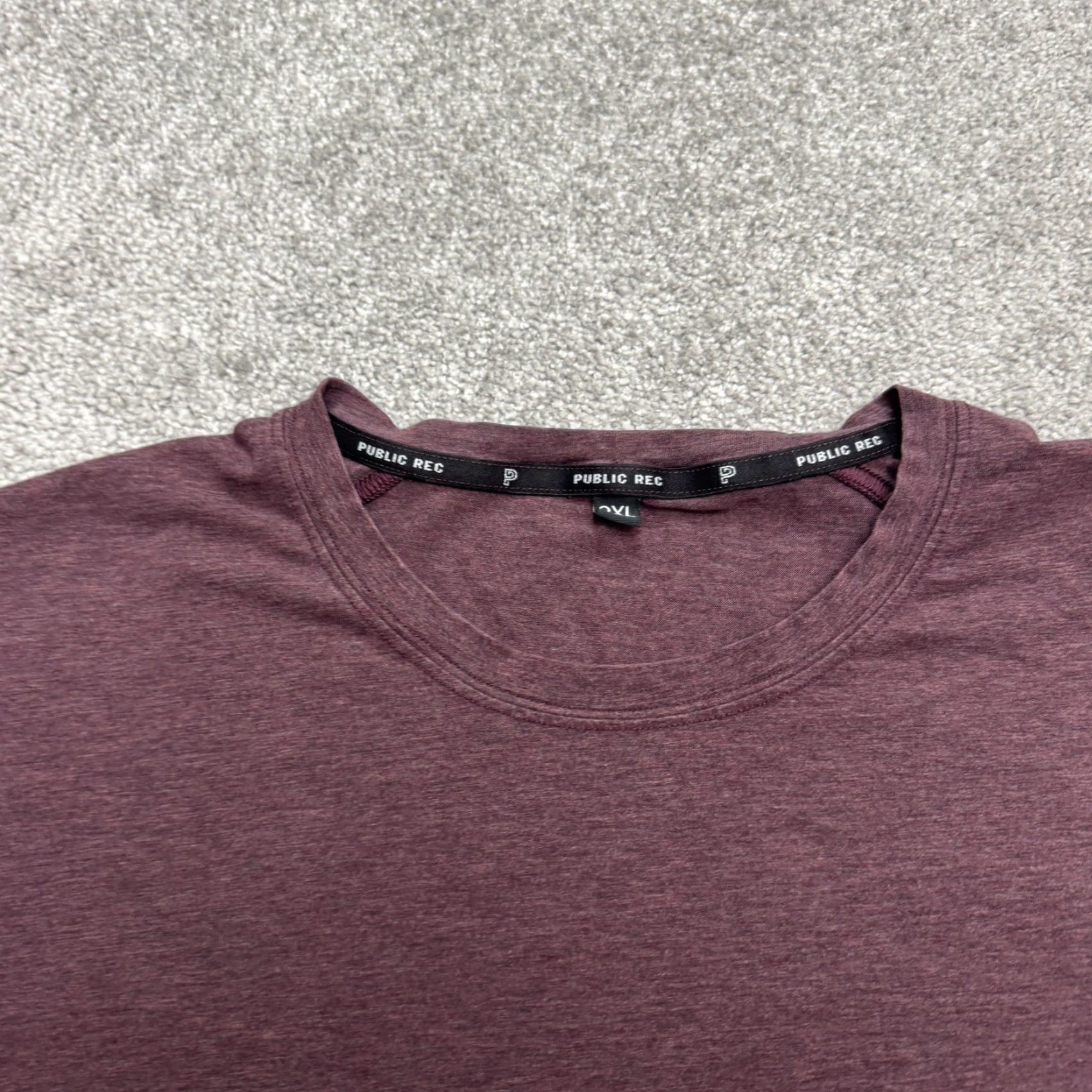 Vintage Public Rec Pima Cotton Tencel Basic T-Shirt Mens 2XL Dark Brown Crew Neck Tee Size US XXL / EU 58 / 5 - 3 Thumbnail