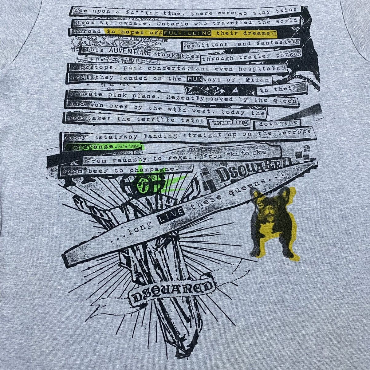 Dsquared2 Rare‼️🔥Distress Dsquared2 Ringer T-Shirt Size M / US 6-8 / IT 42-44 - 5 Thumbnail
