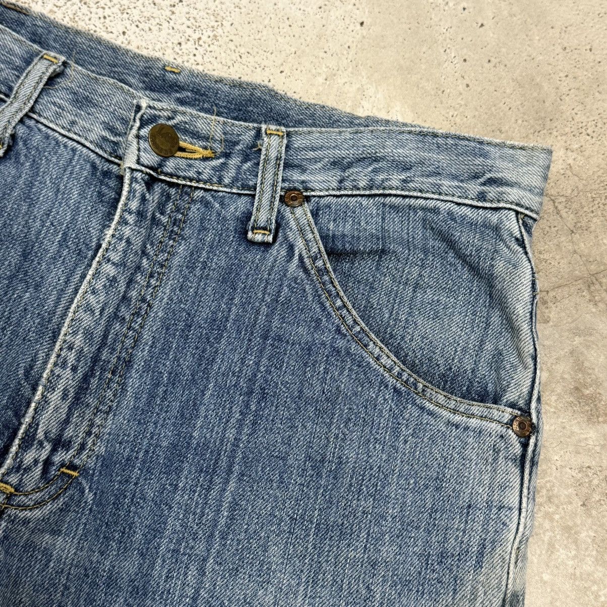 Edwin Rare Vintage Lee x Edwin Lightwash Japanese Denim Pants Size US 30 / EU 46 - 8 Thumbnail