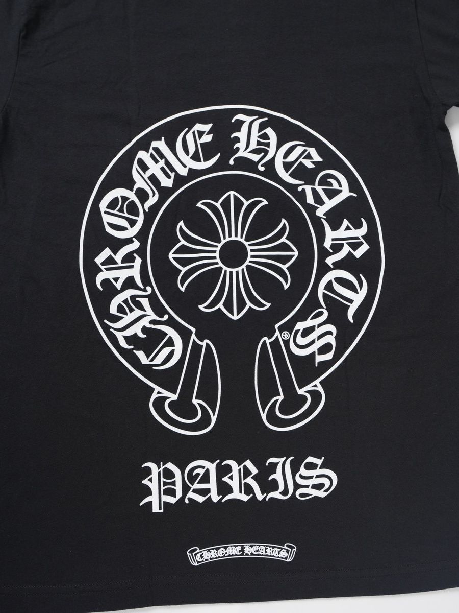 Chrome Hearts Chrome Hearts Paris Horseshoe Tee Size US M / EU 48-50 / 2 - 5 Thumbnail
