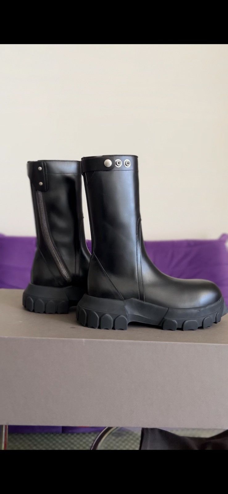 Rick Owens Rick Owens Creeper Platform Boots Size US 7 / EU 40 - 7 Thumbnail