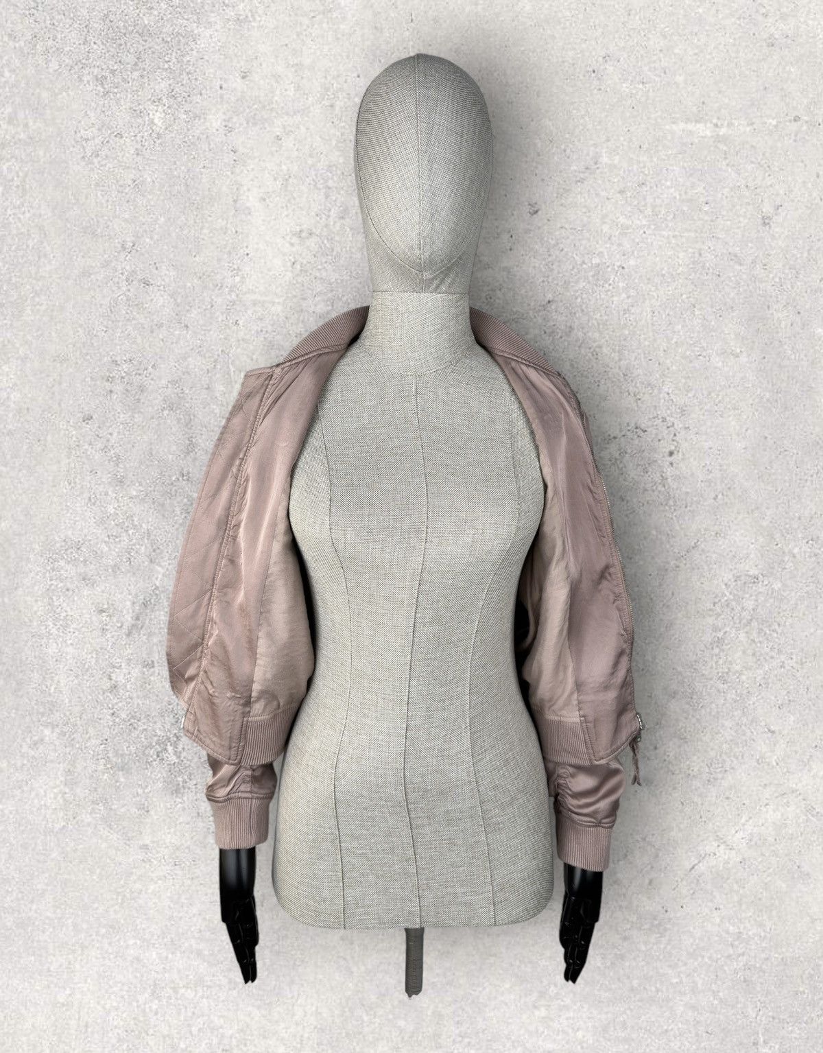 Allsaints ALLSAINTS MA-1 Kuma Bomber Jacket 100% Rayon Size XS / US 0-2 / IT 36-38 - 6 Thumbnail