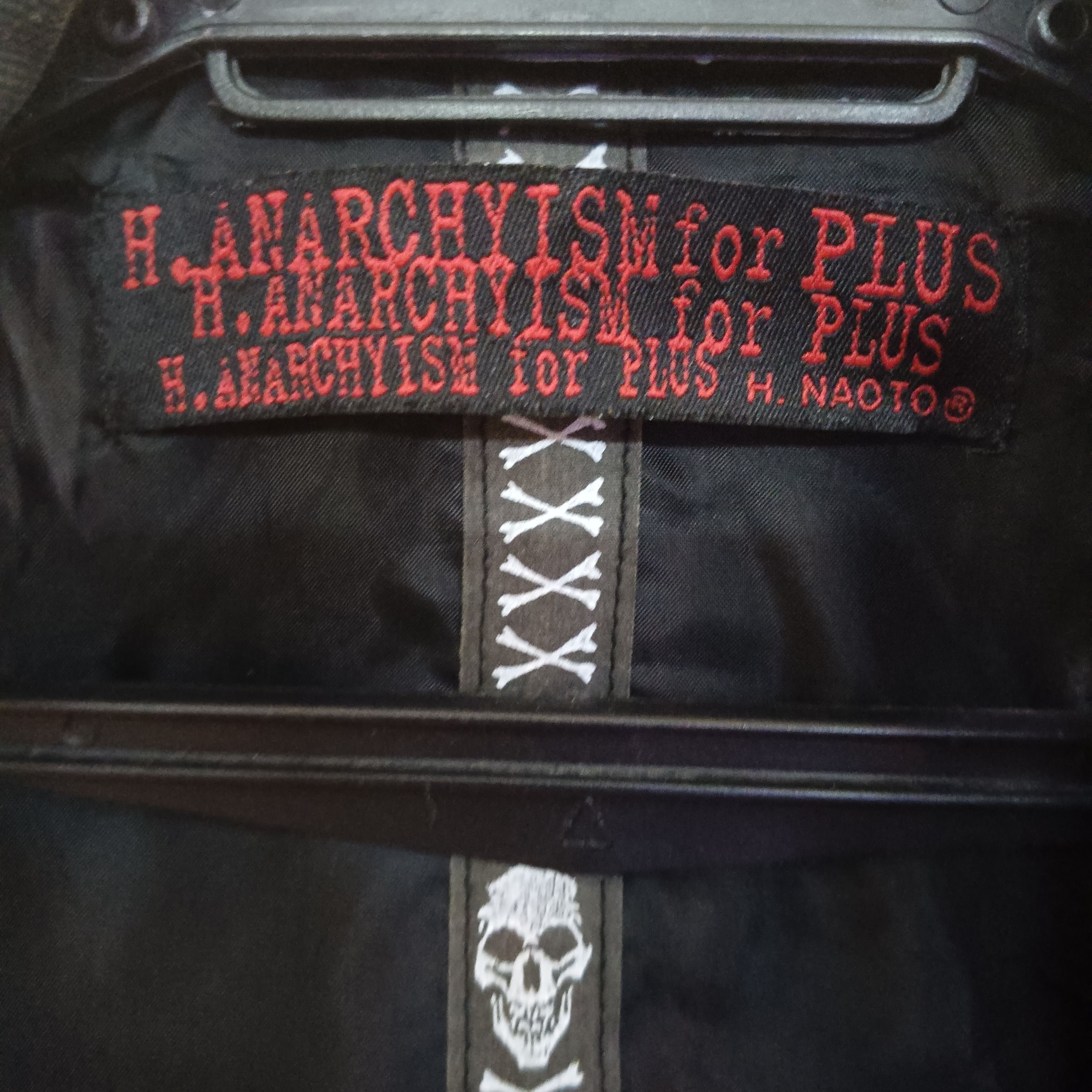 Japanese Brand H. ANARCHYISM for PLUS Punk Jacket Size US S / EU 44-46 / 1 - 3 Thumbnail