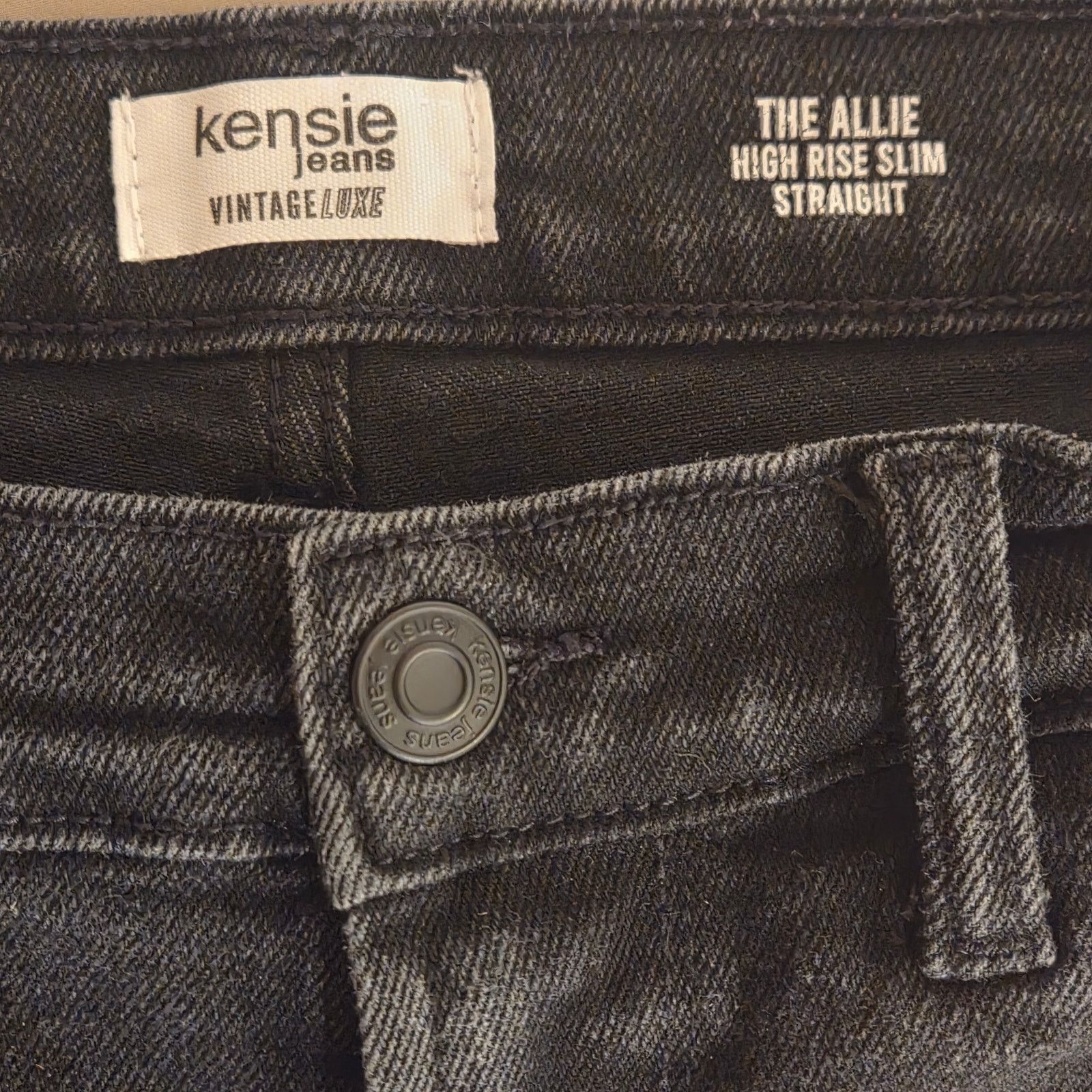 & Other Stories Kensie Black Distressed Denim Shorts - Size 8/29 Size 30" / US 8 / IT 44 - 4 Thumbnail
