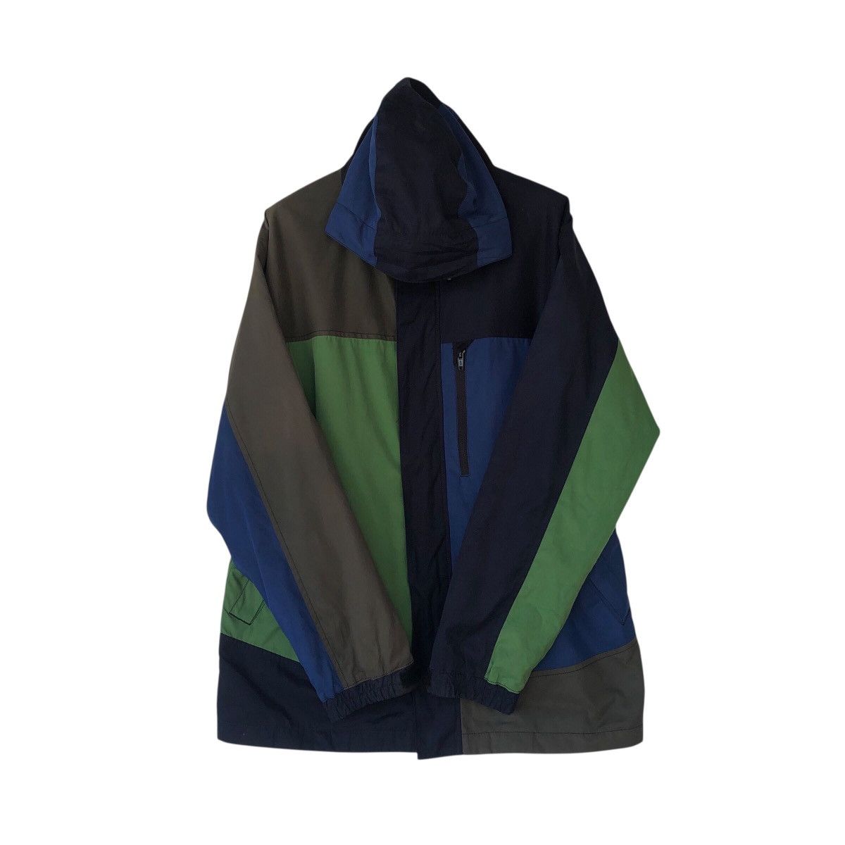 GU × Japanese Brand × Undercover Gu Colour Block Outdoor Jacket Size US XL / EU 56 / 4 - 3 Thumbnail