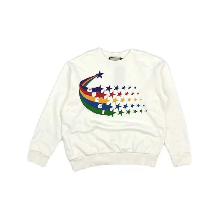 Gucci Gucci Star Print Pullover Sweatshirt for Women-2507 Size S / US 4 / IT 40 - 8 Thumbnail