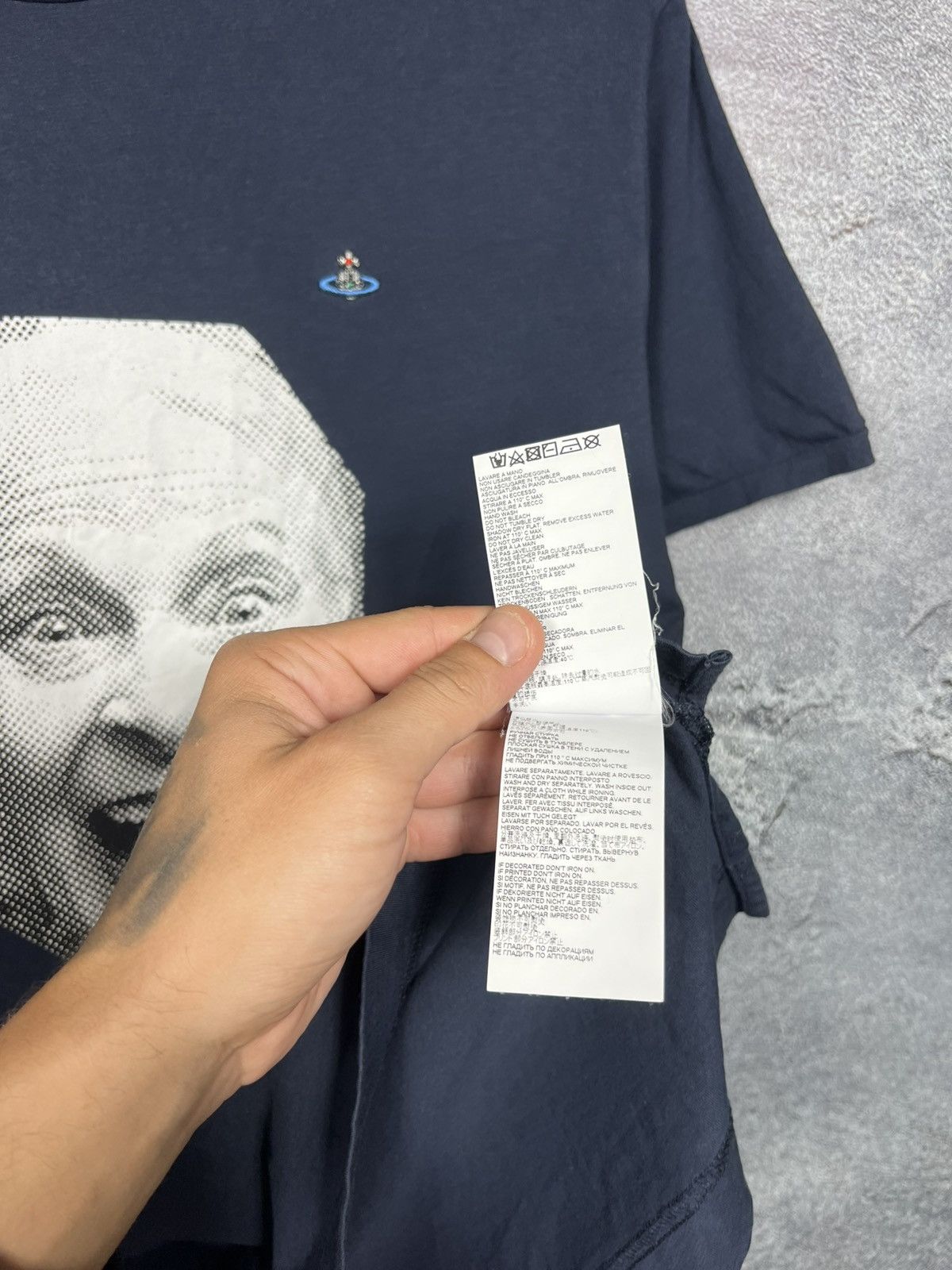 Vivienne Westwood Vivienne Westwood Face Logo 100% Organic Cotton T-shirt Tee Size US XL / EU 56 / 4 - 10 Thumbnail