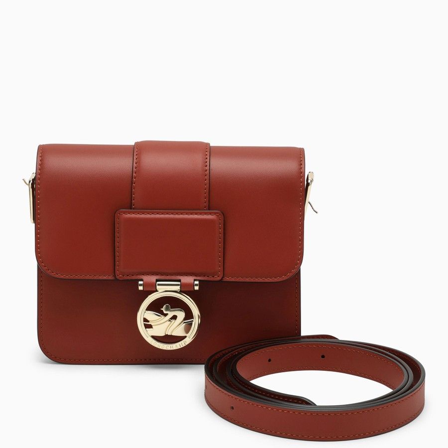Longchamp o1d2blof0824 Size: OS / Box Trot S Bag Mahogany in Brown Size ONE SIZE - 1 Thumbnail