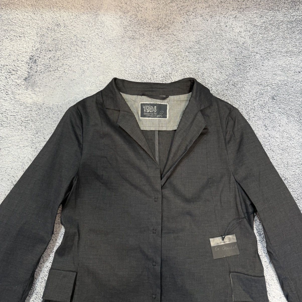 Annette Gortz Annette Gortz Women’s Blazer Shirt Dress Linen Germany 38 Size M / US 6-8 / IT 42-44 - 7 Thumbnail