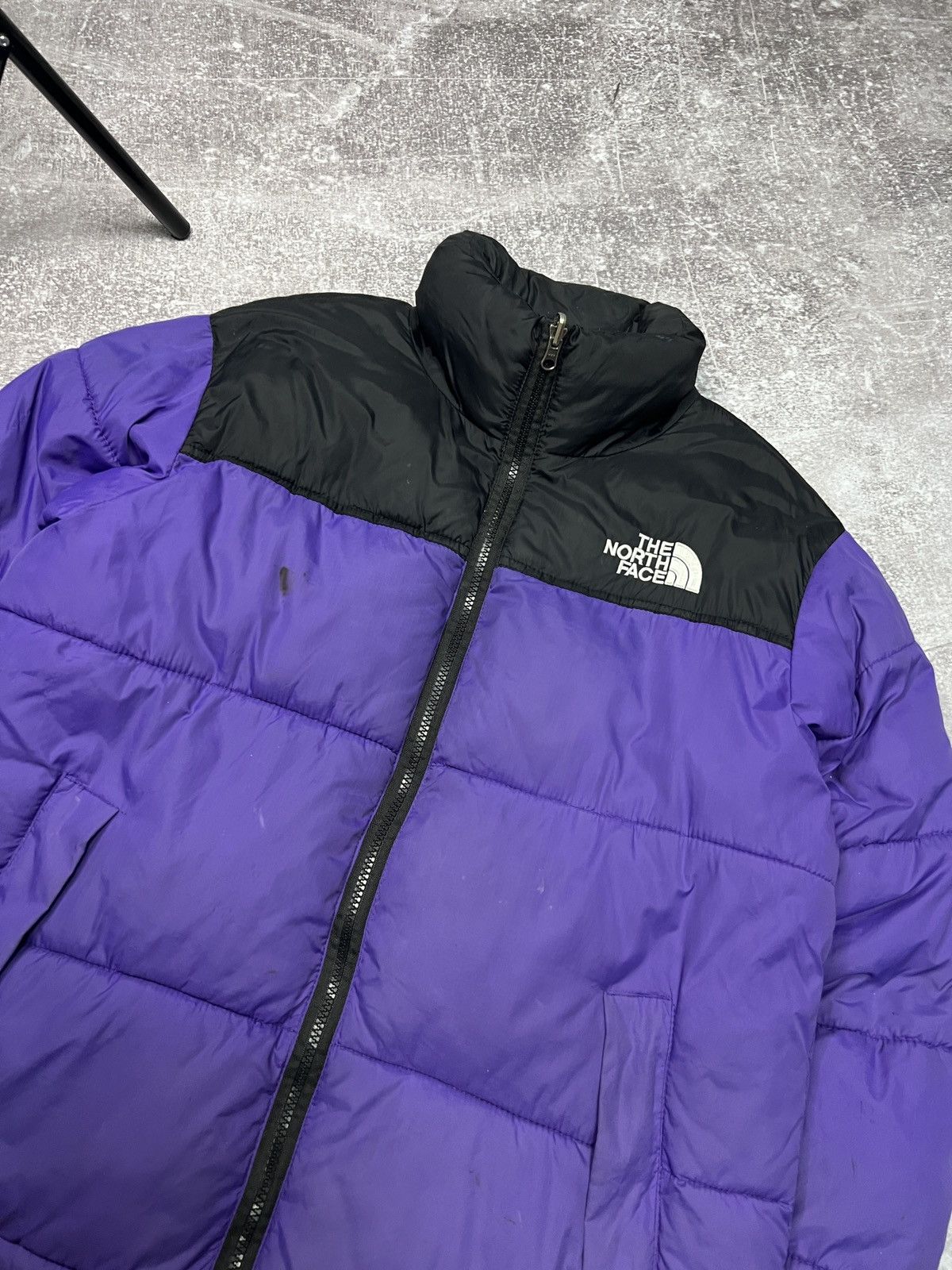The North Face The North Face Puffer Jacket 700 Nuptse Black Purple Size US S / EU 44-46 / 1 - 2 Thumbnail
