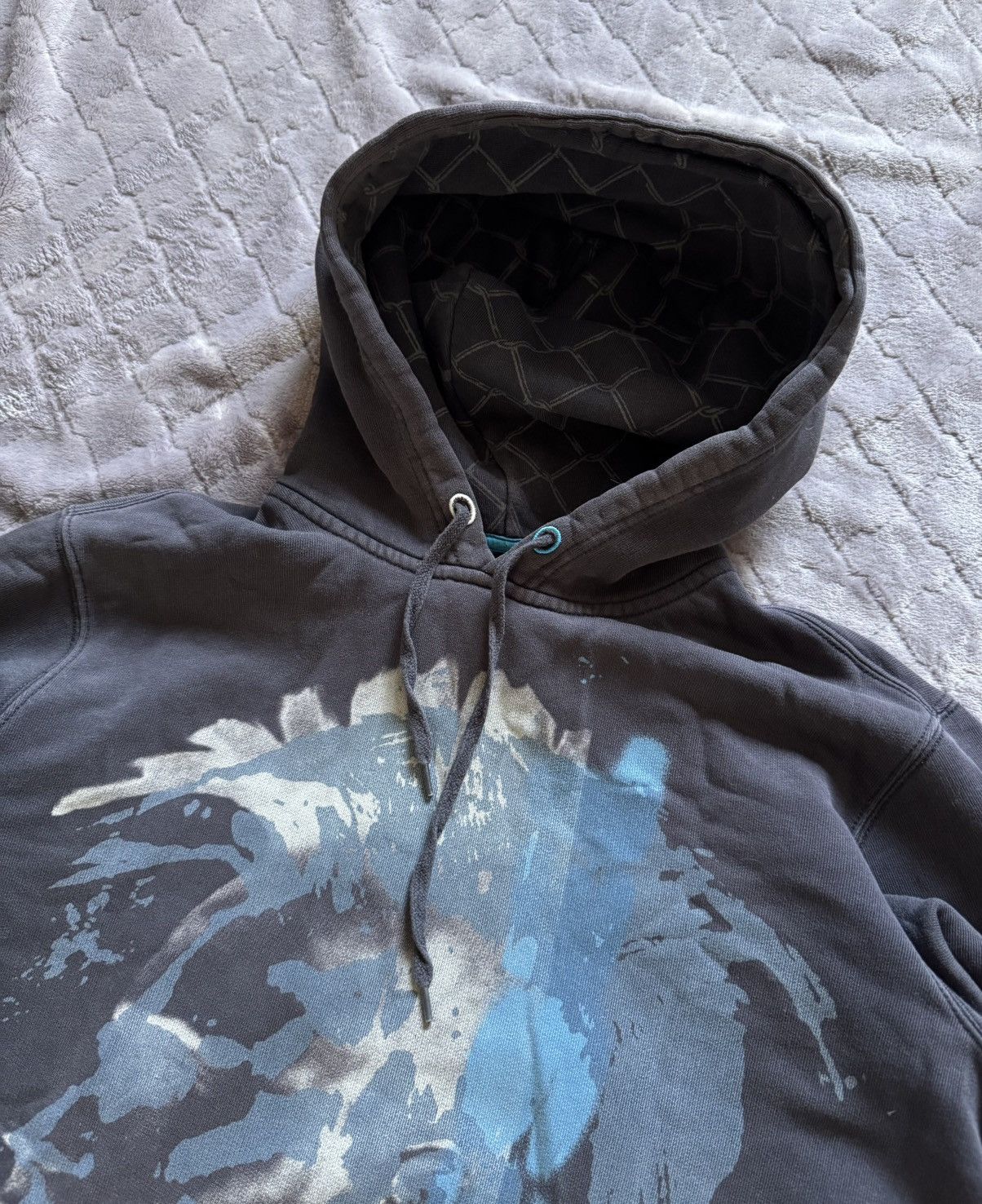 Diesel × Vintage Vintage y2k Diesel Avantgarde Hoodie Size US S / EU 44-46 / 1 - 8 Thumbnail