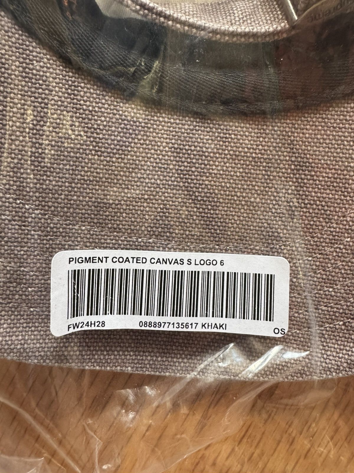 Supreme Supreme Pigment Coated Canvas S Logo Hat Size ONE SIZE - 3 Thumbnail