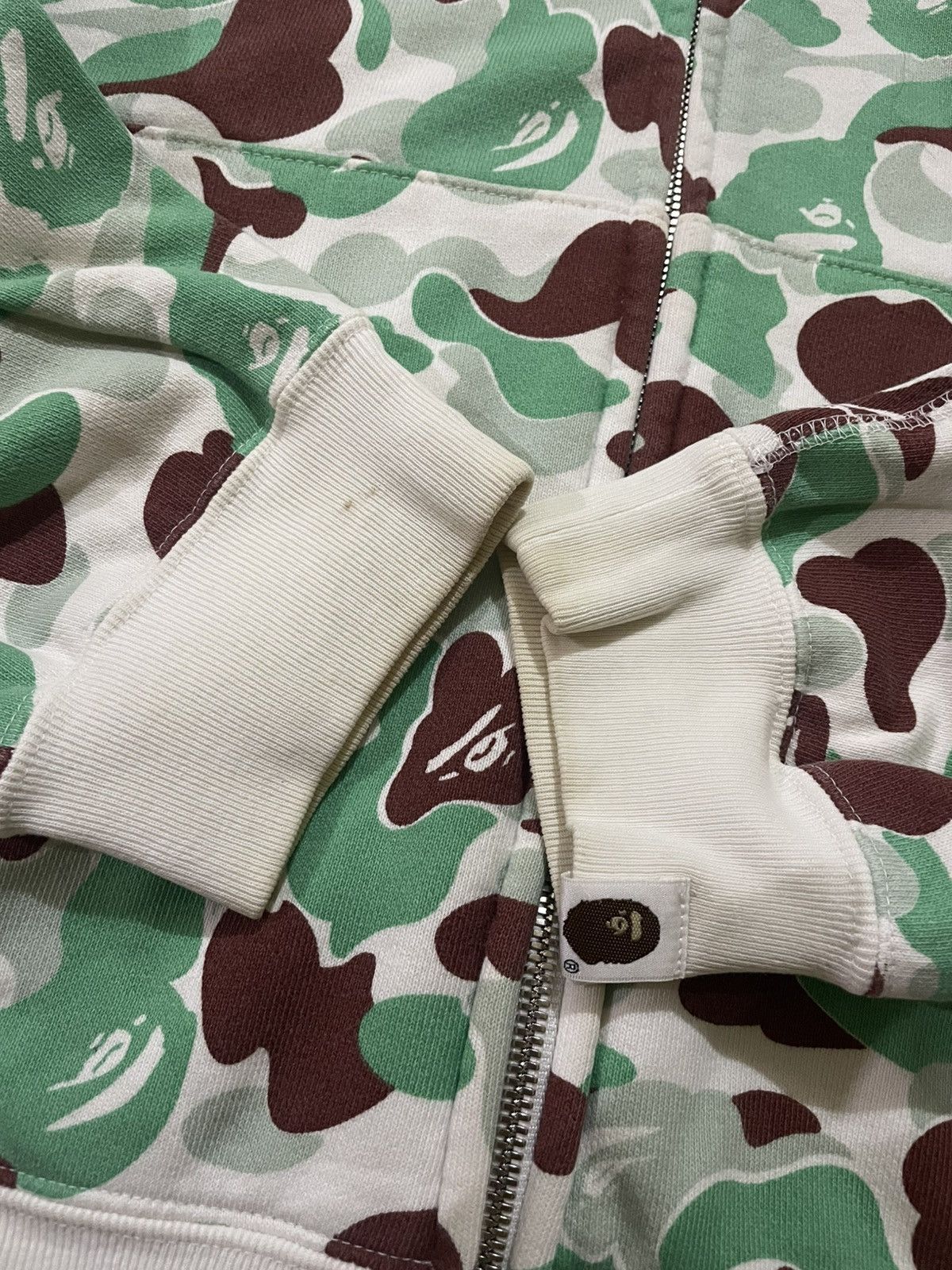 Bape OG Bape Exlusive Sendai Camo Fullzip Hoodie Size US L / EU 52-54 / 3 - 14 Thumbnail