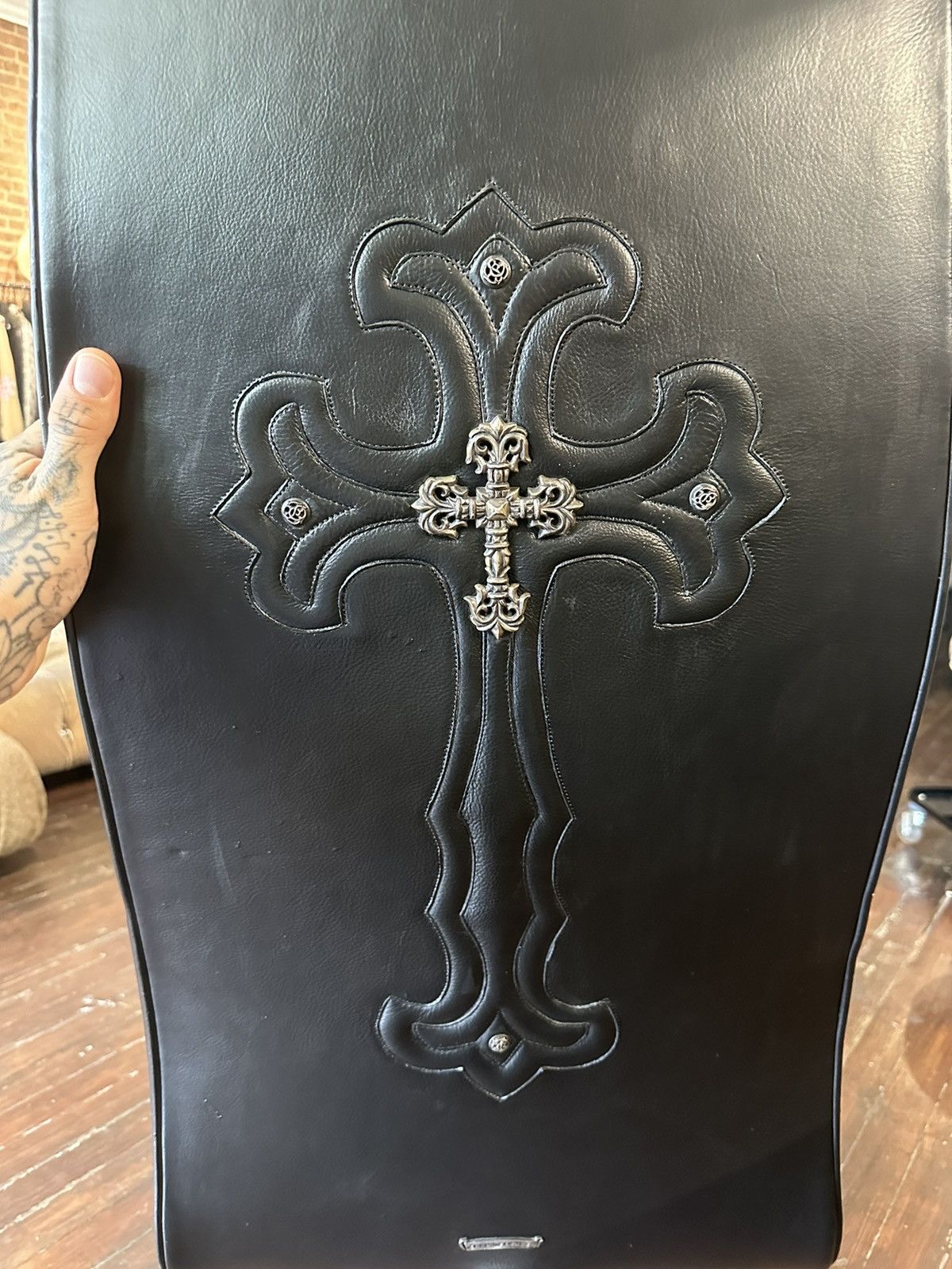 Chrome Hearts CHROME HEARTS VIP EXECUTIVE GAMING CROSS PATCH CHAIR Size ONE SIZE - 11 Thumbnail