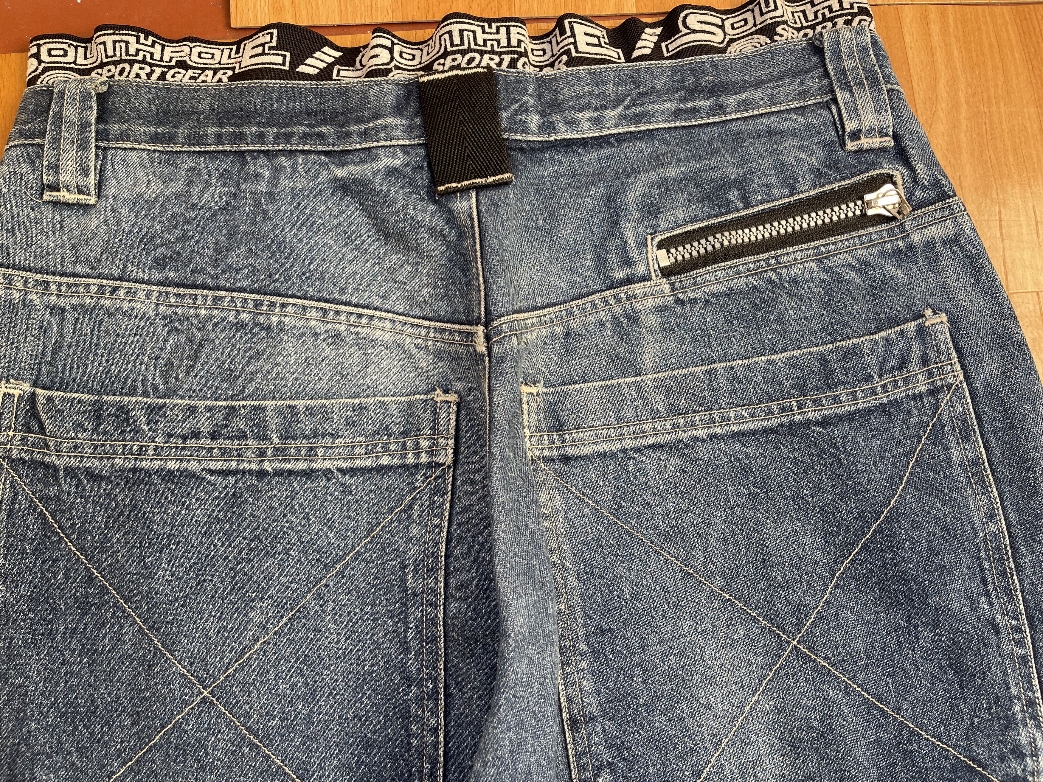 Southpole Southpole jeans, baggy vintage South Pole 90s hip hop Y2K 36 Size US 36 / EU 52 - 3 Thumbnail