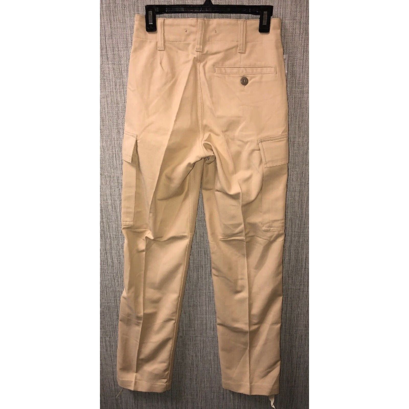 Vintage Winnen And Sturn Mens Beige Multi Pocket Pants 30 X 30(27 In X 32 In)Pleated NEW Size US 32 / EU 48 - 4 Thumbnail