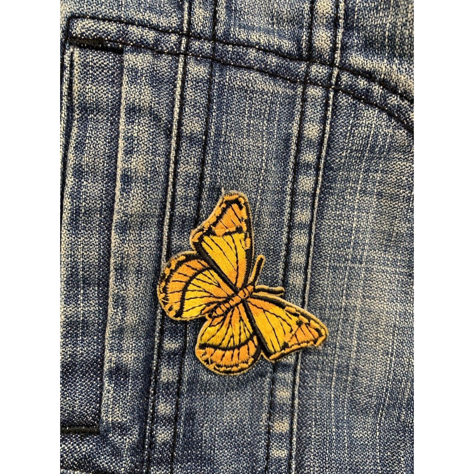 French Connection VINTAGE French Connection Women's Denim Jacket Casual Travel Basic Size 4 Blue Retro Size 27" / US 4 / IT 40 - 6 Thumbnail
