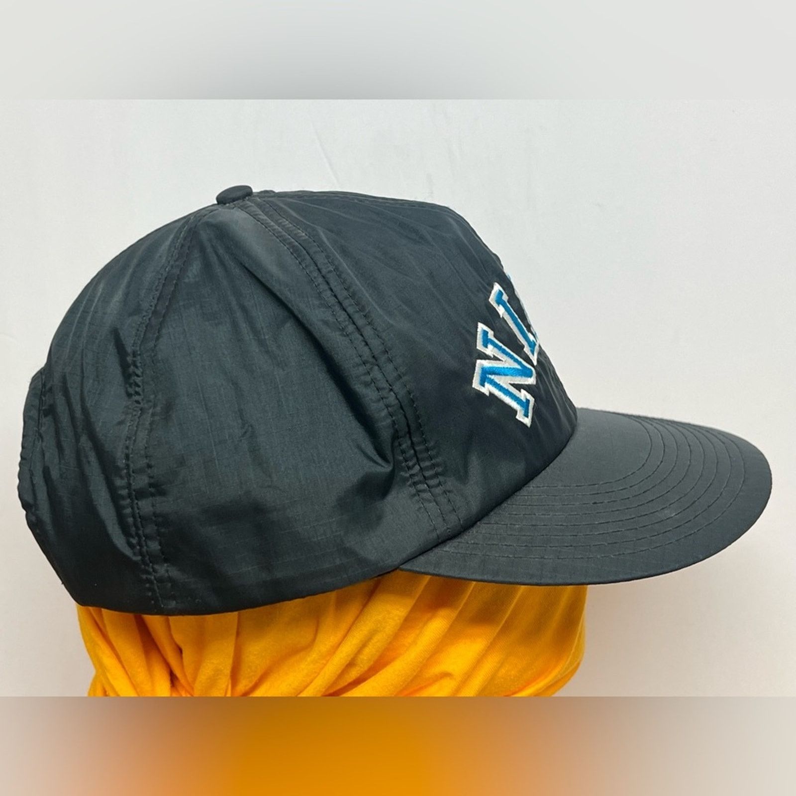 Nike VTG Nike Hat SnapBack Spell Out Nylon Rare 80s 90s CLEAN Size ONE SIZE - 3 Thumbnail