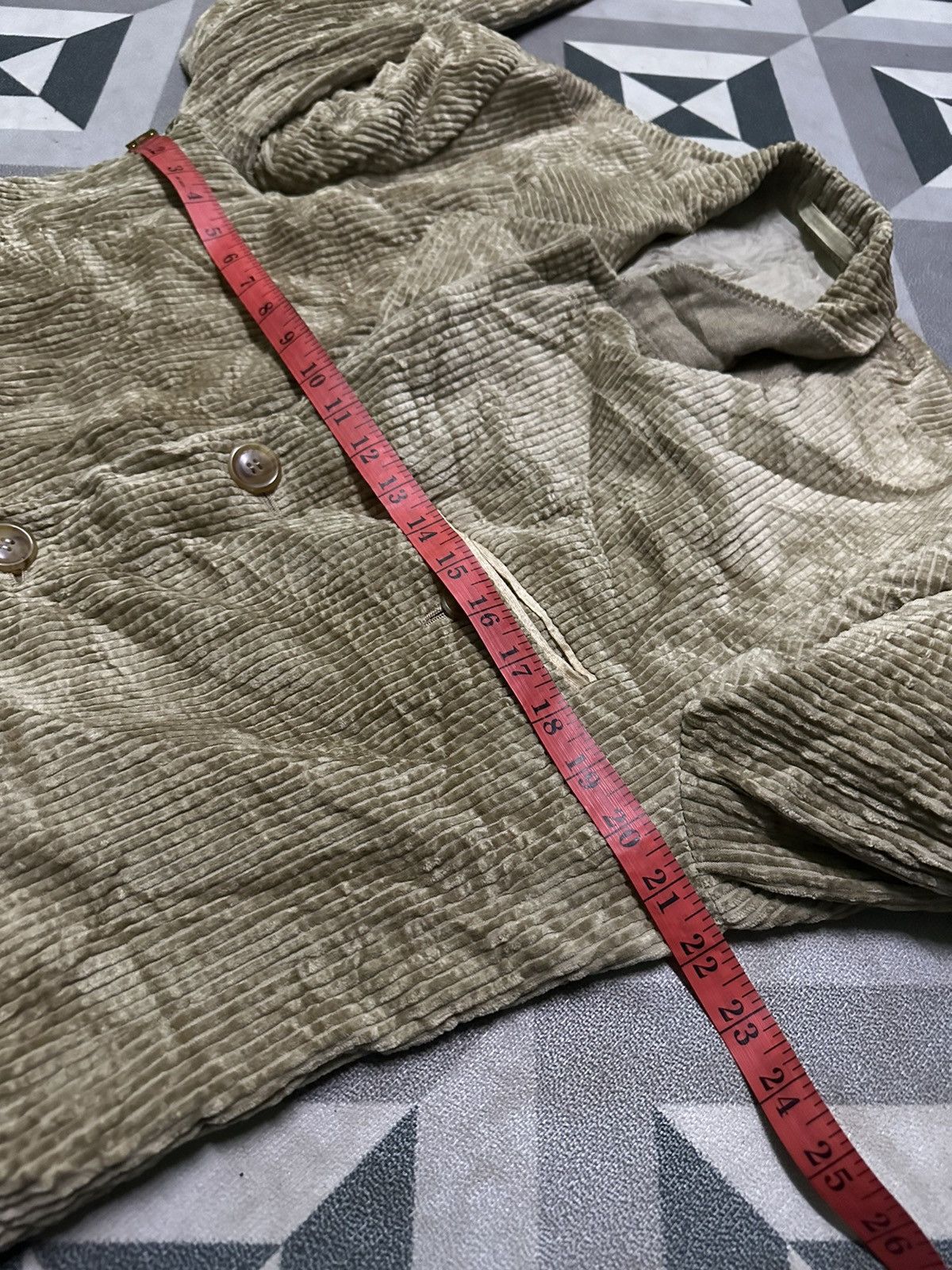 Issey Miyake Issey Miyake Men Corduroy coat blazer M Size US M / EU 48-50 / 2 - 7 Thumbnail