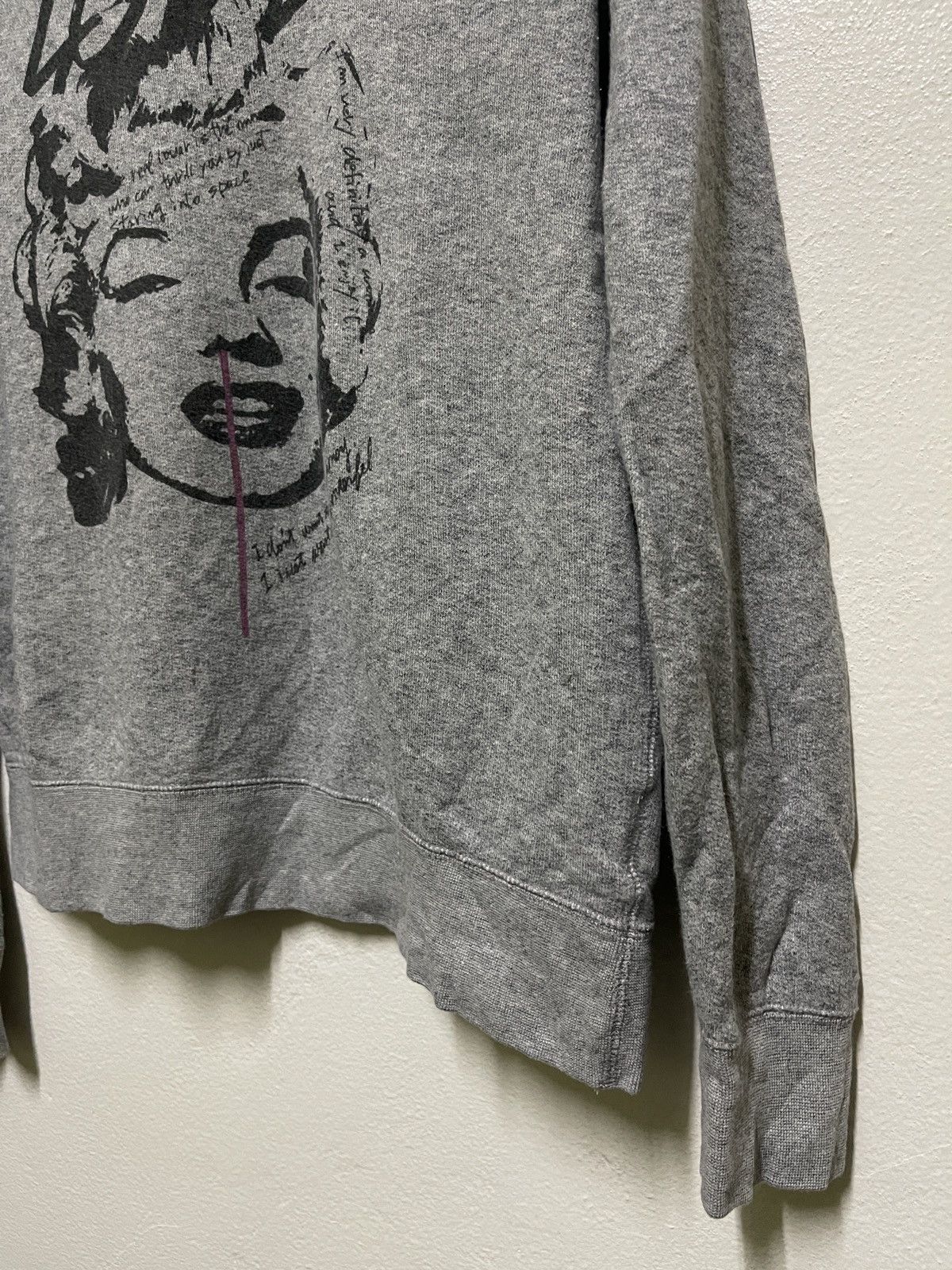 Japanese Brand Buggy Marilyn Monroe Sweatshirt Size US M / EU 48-50 / 2 - 6 Thumbnail