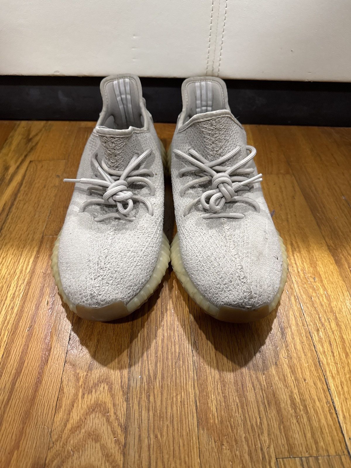 Adidas × Kanye West Yeezy 350 v2 Sesame Size US 12 / EU 45 - 3 Thumbnail