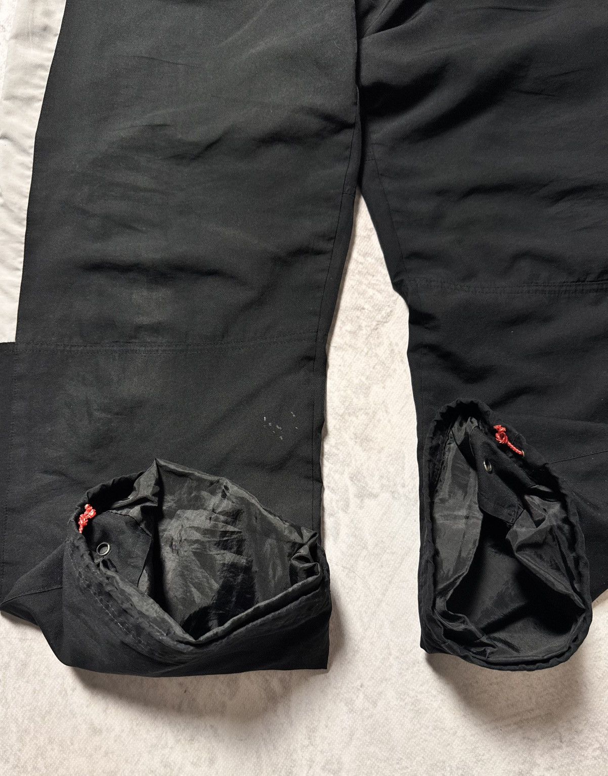 Nike × Vintage 00s Nike Vintage Nylon Airmax Baggy Drill Pants Joggers Y2K Size US 32 / EU 48 - 7 Thumbnail