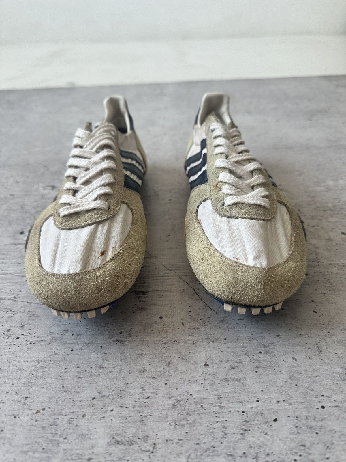 Adidas Rare Vintage 80s Adidas Adistar Sprint Spikes 11.5 US Size US 11.5 / EU 44-45 - 4 Thumbnail