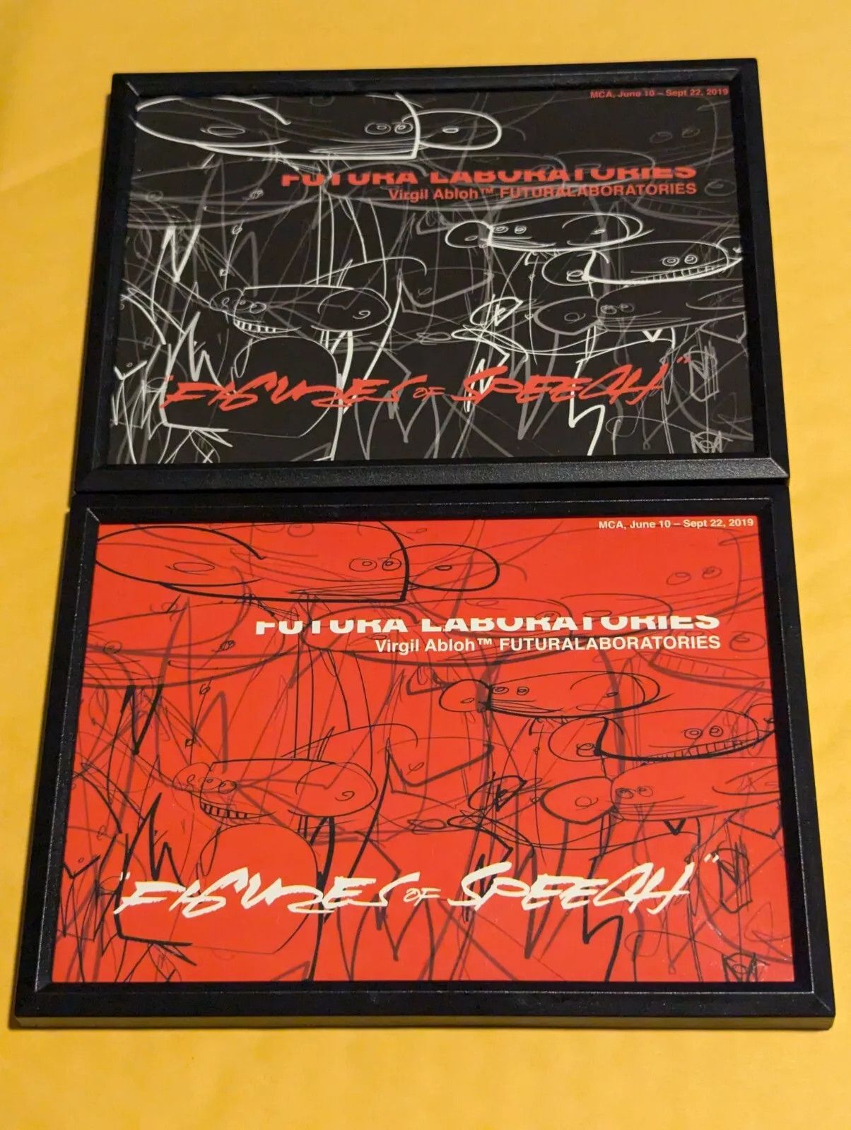 Futura FUTURA LABORATORIES x Virgil Abloh MCA Chicago Postcard Set Size ONE SIZE - 4 Thumbnail