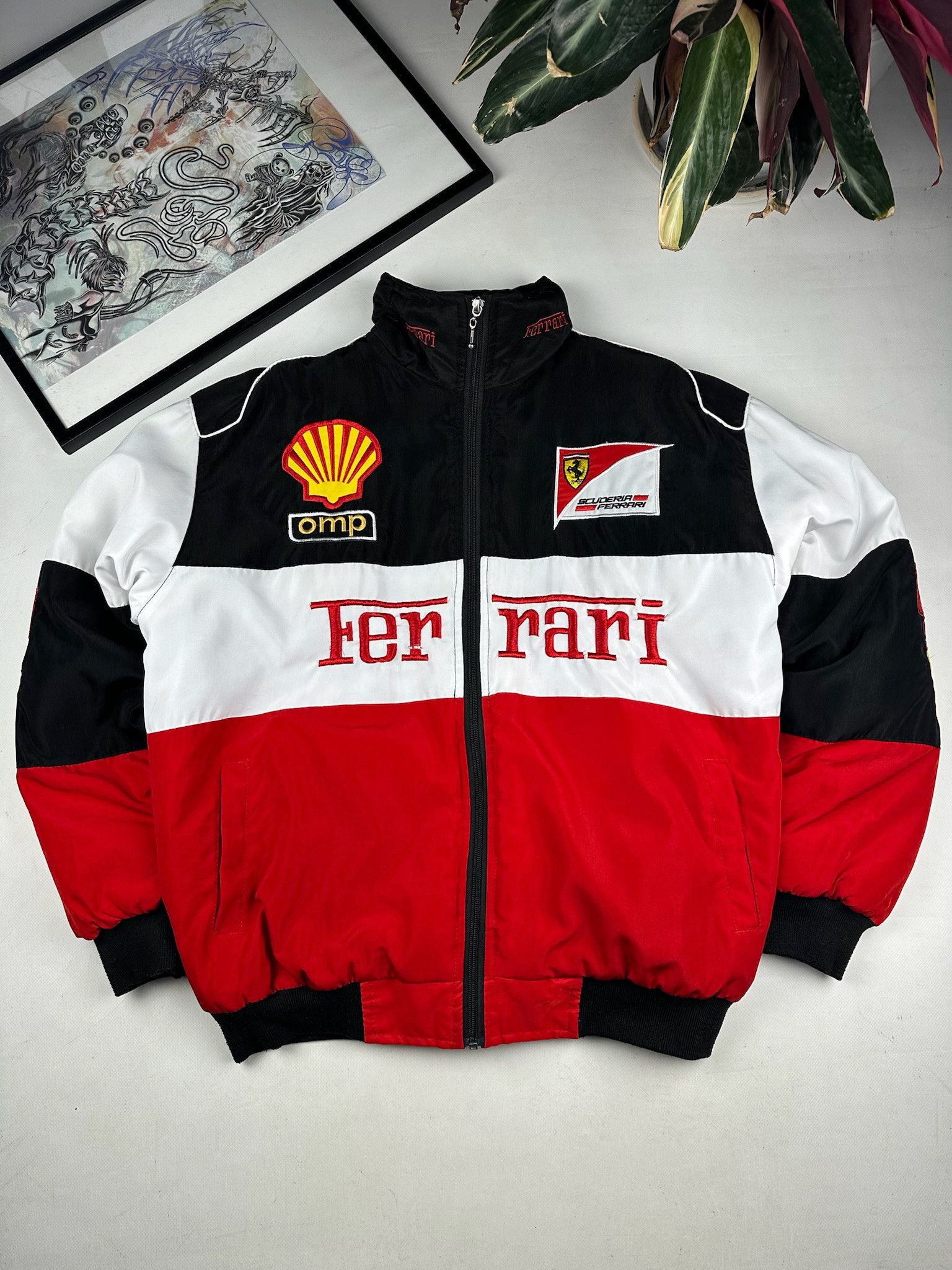Ferrari Vintage Ferarri Racing Jacket Y2K F1 Size US M / EU 48-50 / 2 - 1 Thumbnail