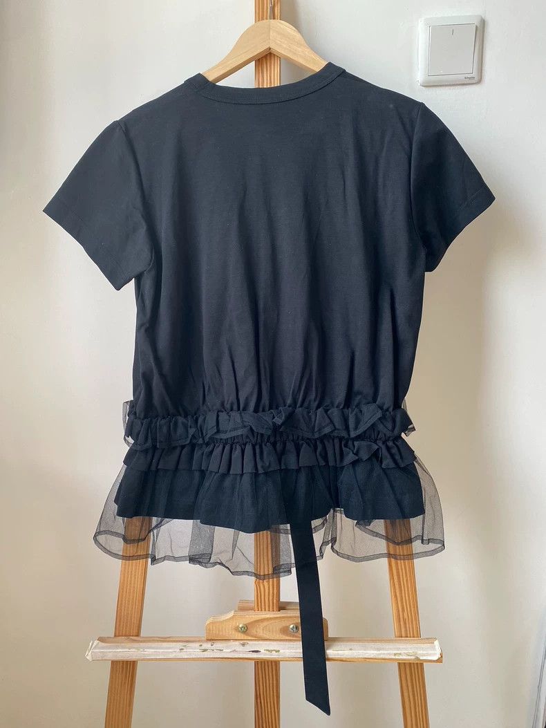 Comme des Garcons Comme Des Garcons Ninomiya Keisan Yarn Lace Belt Short Sle Size S / US 4 / IT 40 - 5 Thumbnail