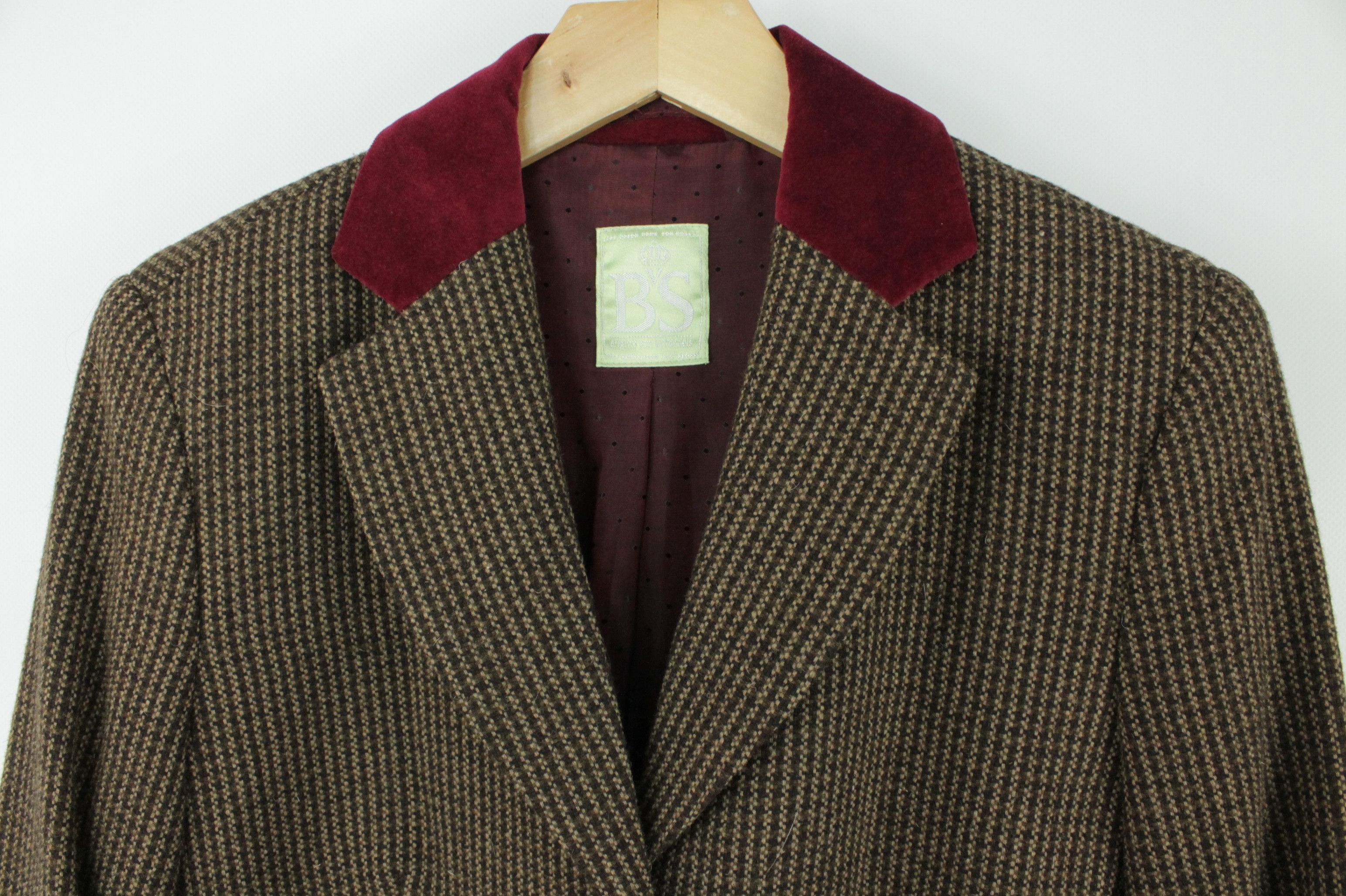 Other BvS Brigitte von Schönfels Tweed Frock Coat Size XS / US 0-2 / IT 36-38 - 2 Thumbnail